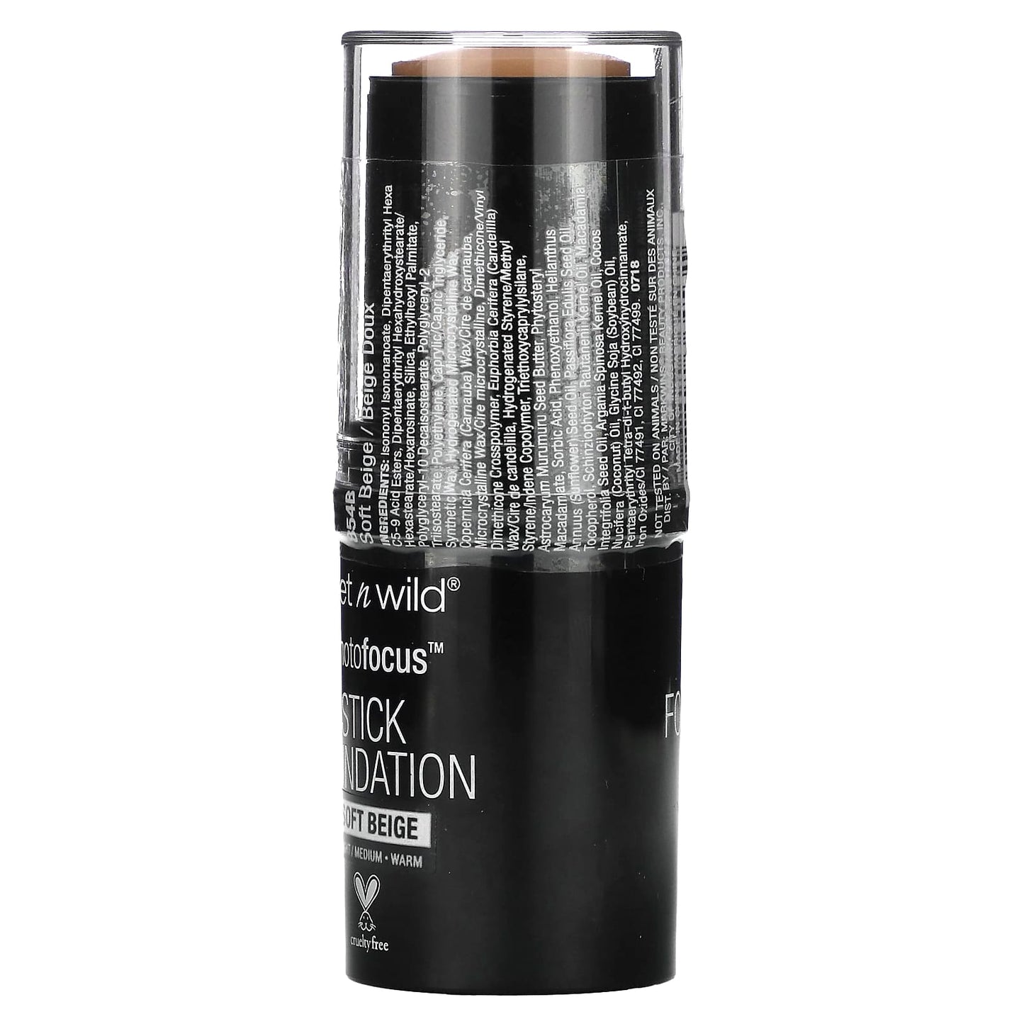 wet n wild, PhotoFocus, Stick Foundation, 854B Soft Beige, 1 Stick - Image 2