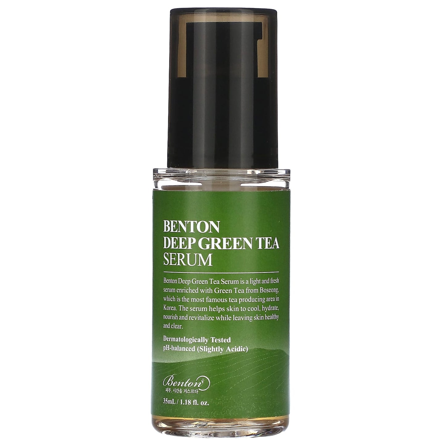 Benton Deep Green Tea Serum for Glowing Skin, 1.18 fl oz - Image 1