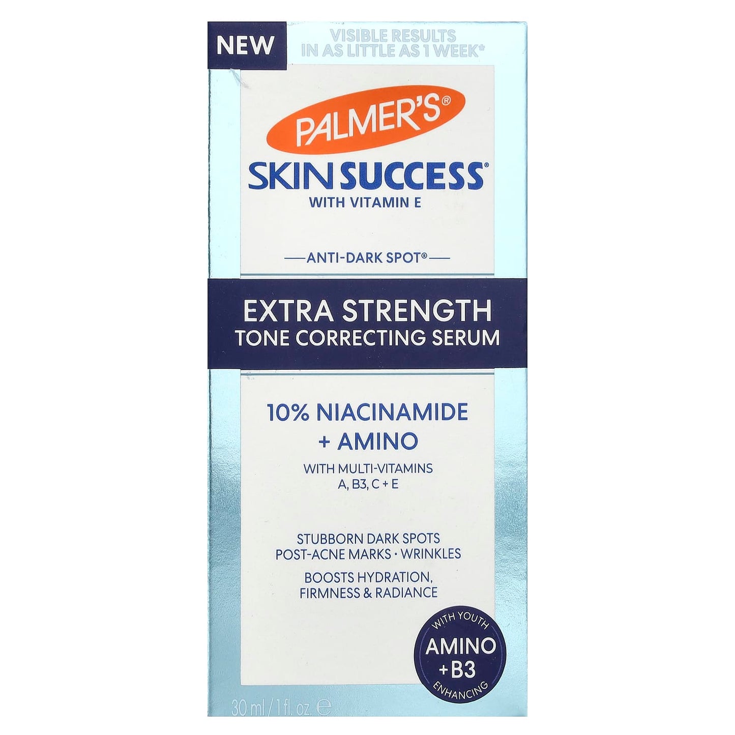 Palmer's, Skin Success® with Vitamin E, Extra Strength Tone Correcting Serum, 1 fl oz (30 ml) - Image 2