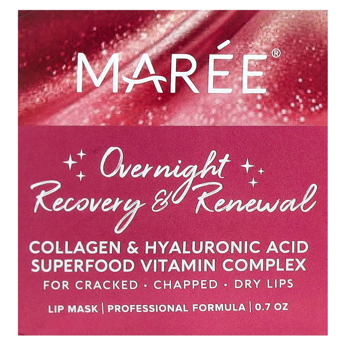 Maree, Overnight Recovery & Renewal Lip Mask, 0.7 oz (20 g) - Image 2