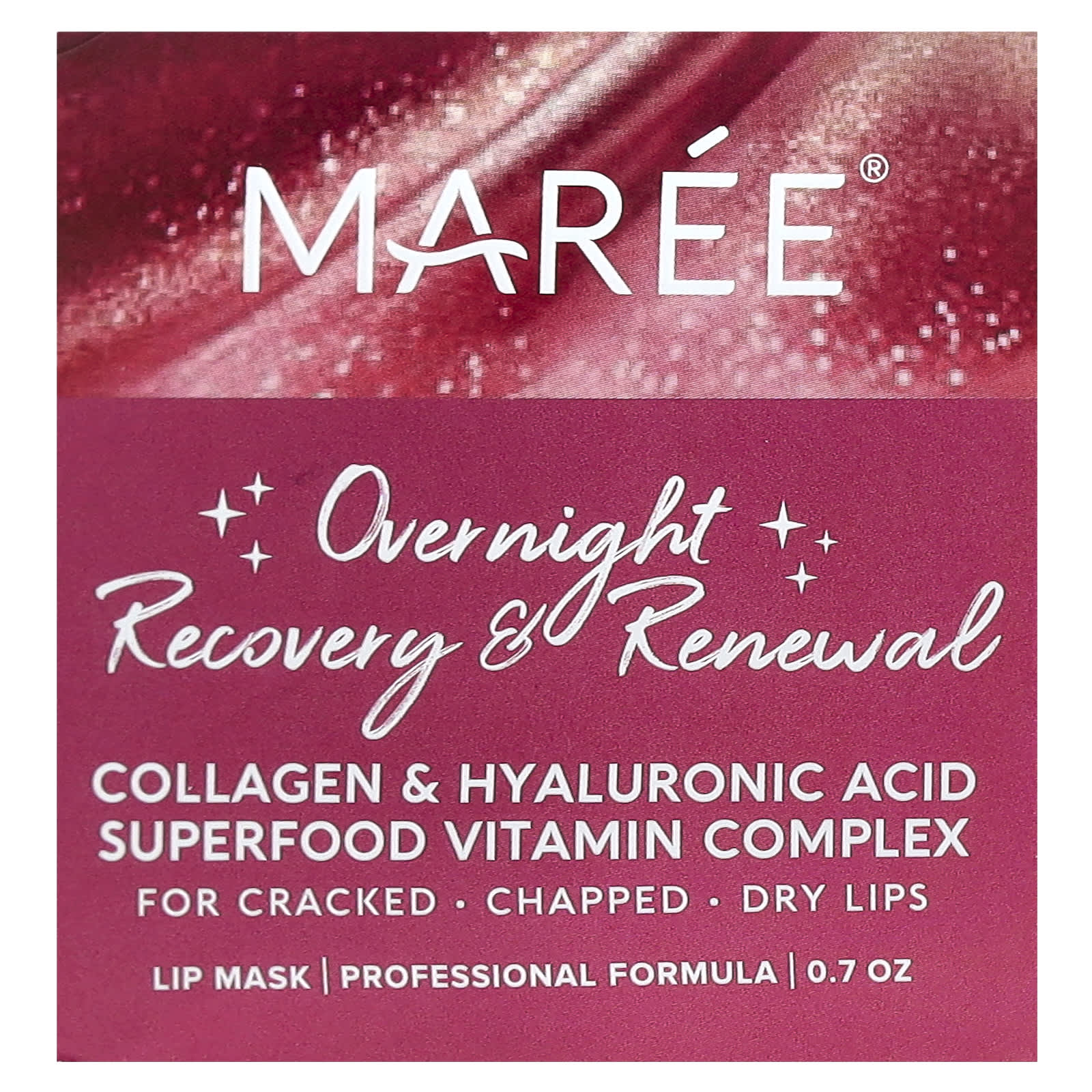 Maree, Overnight Recovery & Renewal Lip Mask, 0.7 oz (20 g) - Image 2