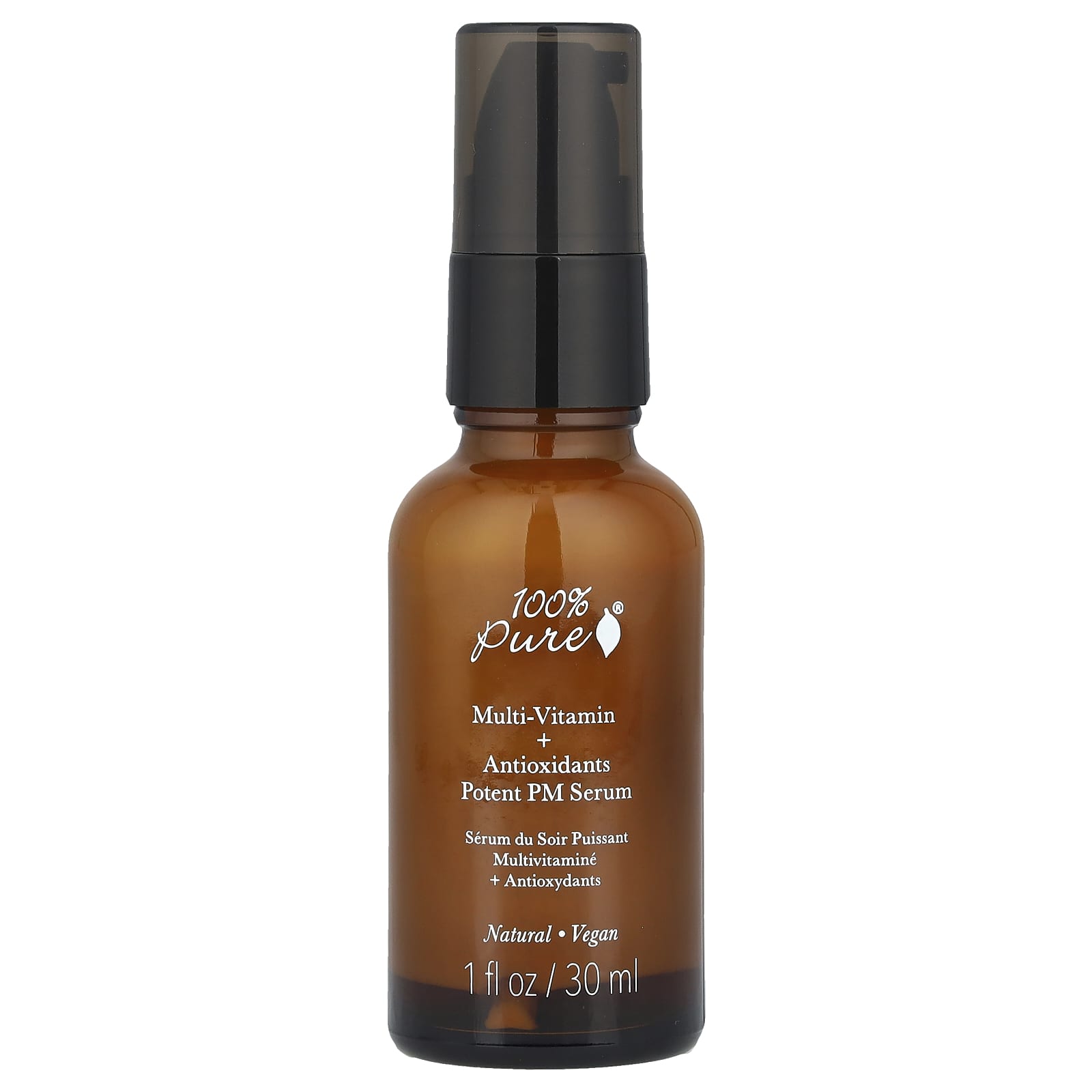 100% Pure PM Serum with Multi-Vitamins & Antioxidants 1fl oz - Image 1