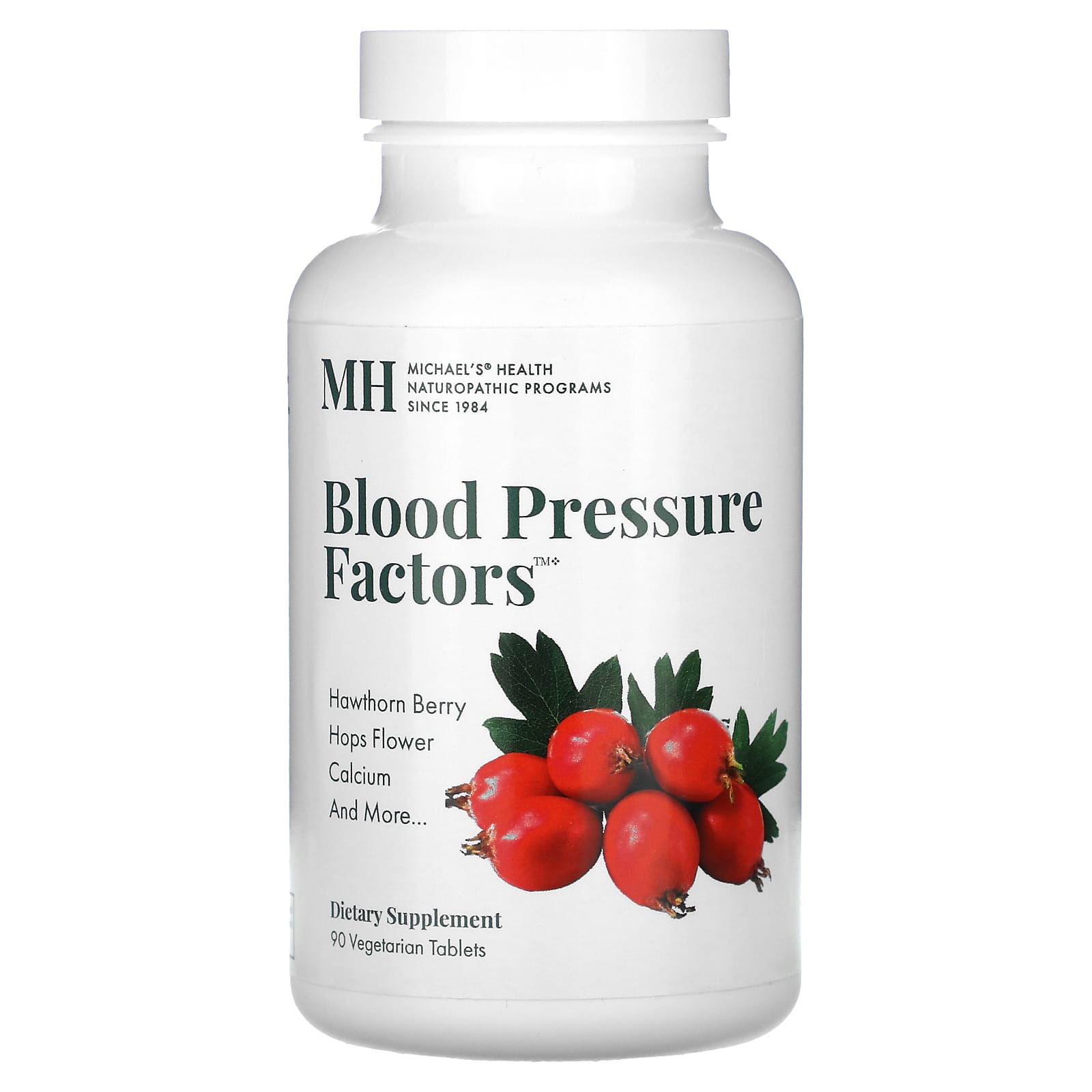 Michael's Health, Blood Pressure Factors, 90 Vegetarian Tablets - Image 1