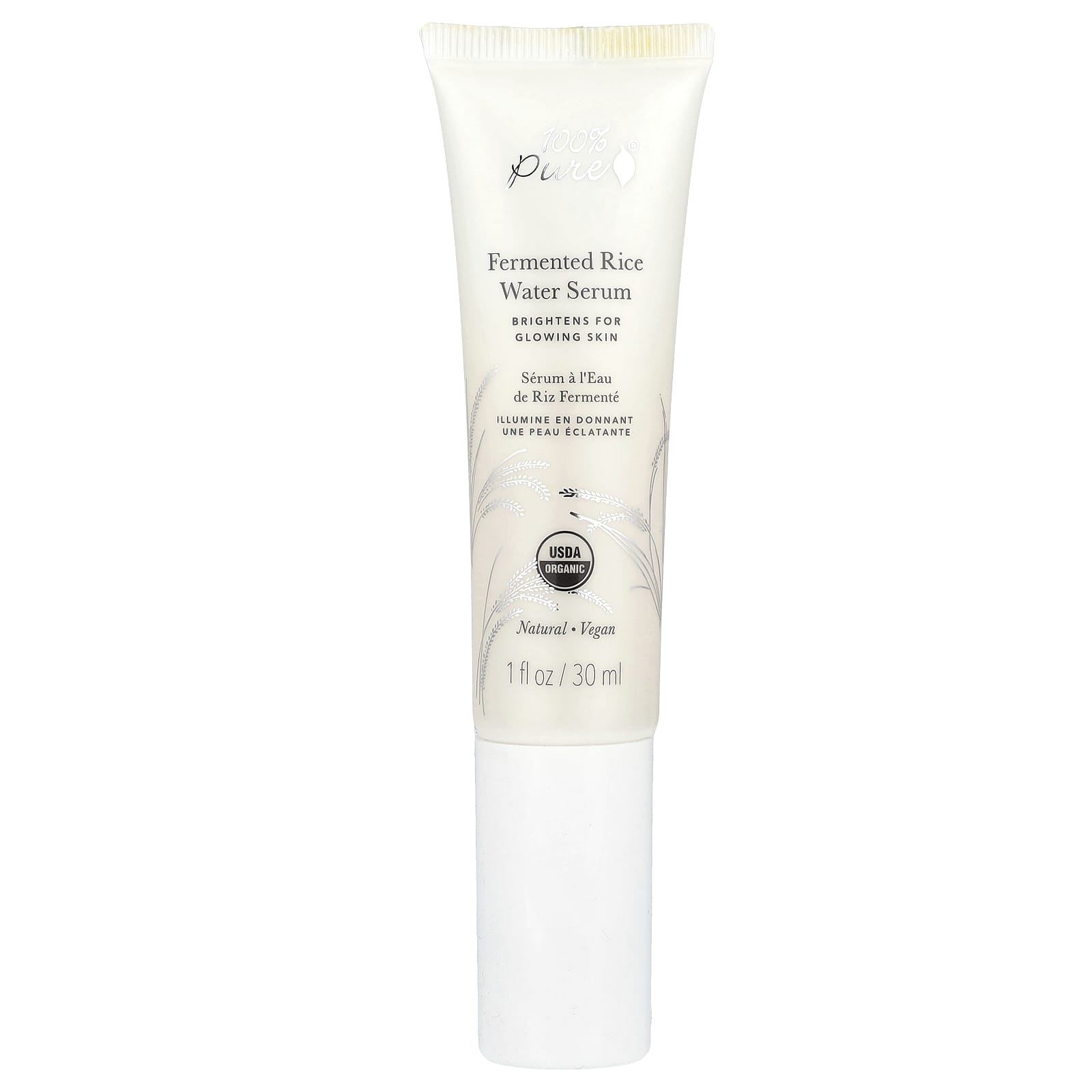 Glowing Skin Serum with USDA Organic Rice Water & Natural Ingredients - Image 1