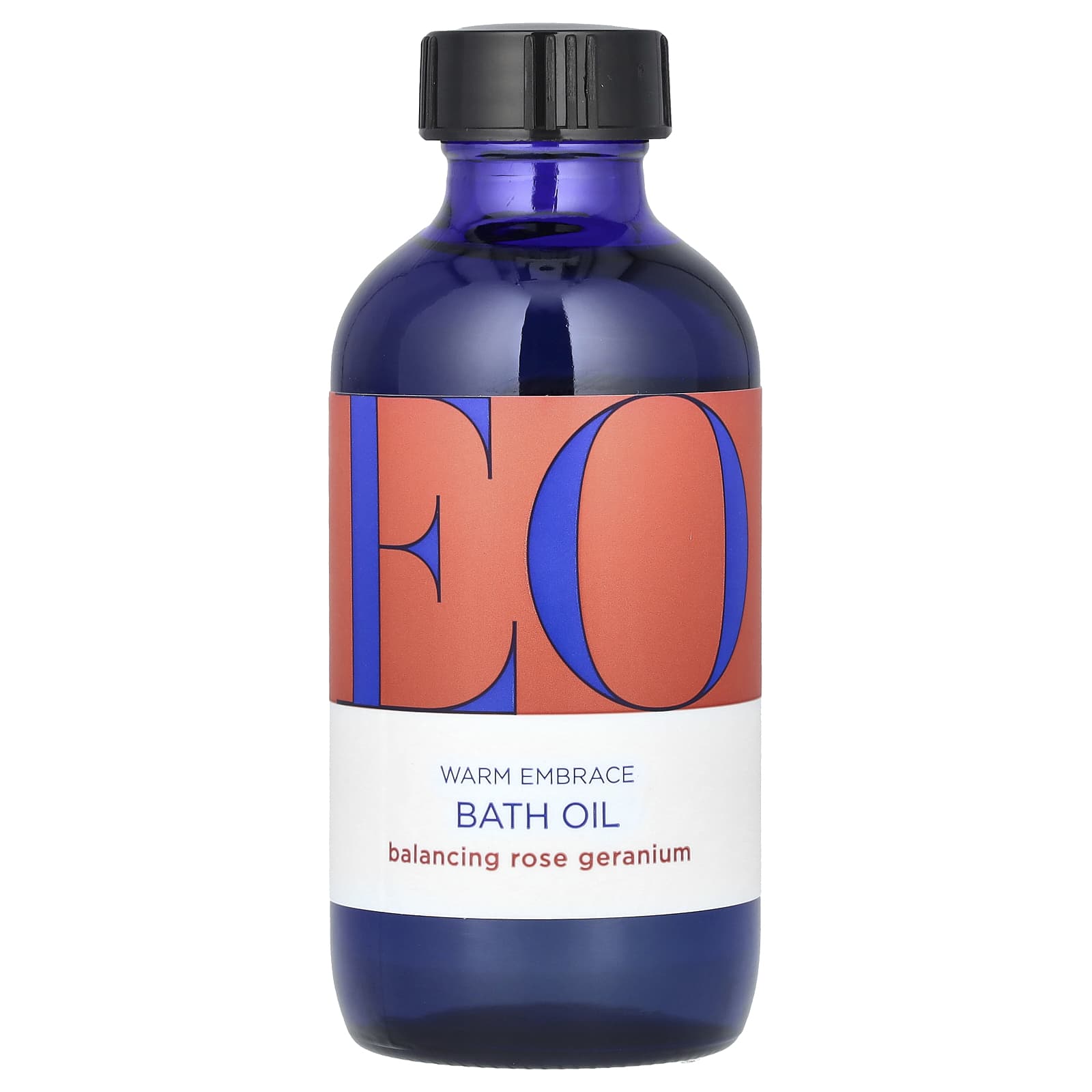 Warm Embrace Bath Oil with Balancing Rose Geranium - 4 fl oz (118 ml) - Image 1
