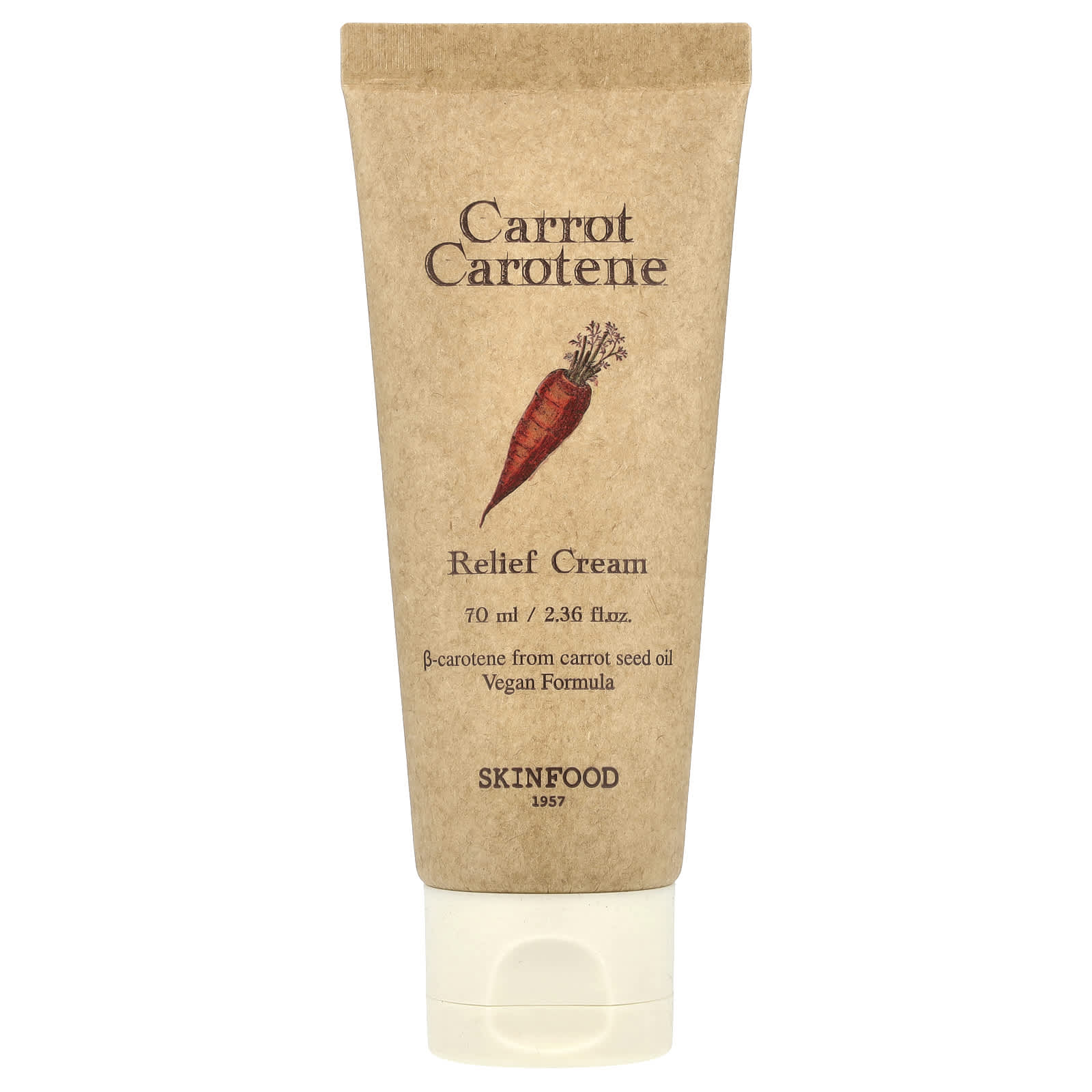 SKINFOOD, Carrot Carotene Relief Cream , 2.36 fl oz (70 ml) - Image 1