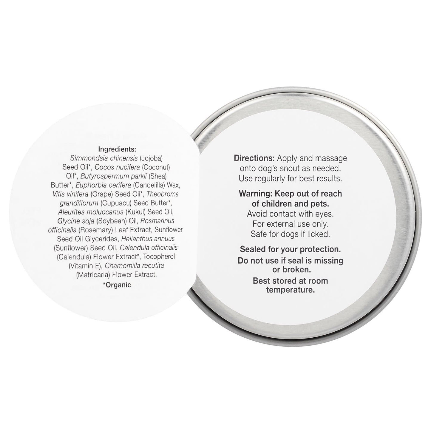 Organic Dog Snout Balm by Charlie and Frank - Soothes Dry, Cracked Noses - Image 2