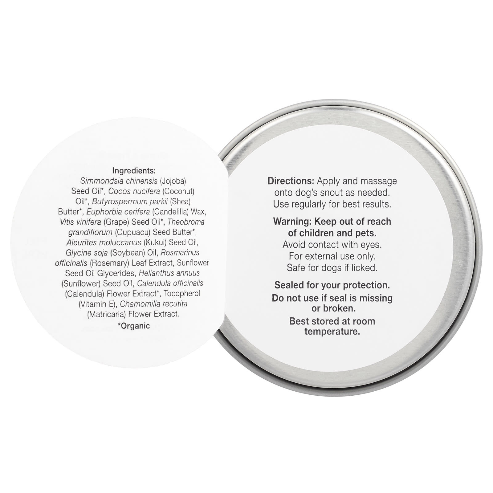 Organic Dog Snout Balm by Charlie and Frank - Soothes Dry, Cracked Noses - Image 2