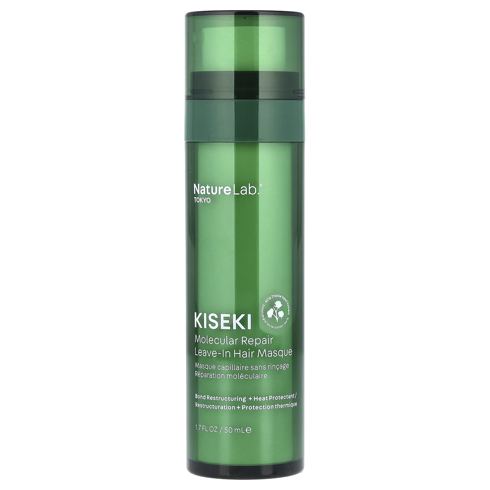 NatureLab Tokyo, Kiseki, Molecular Repair Leave-In Hair Masque, 1.7 fl oz (50 ml) - Image 1