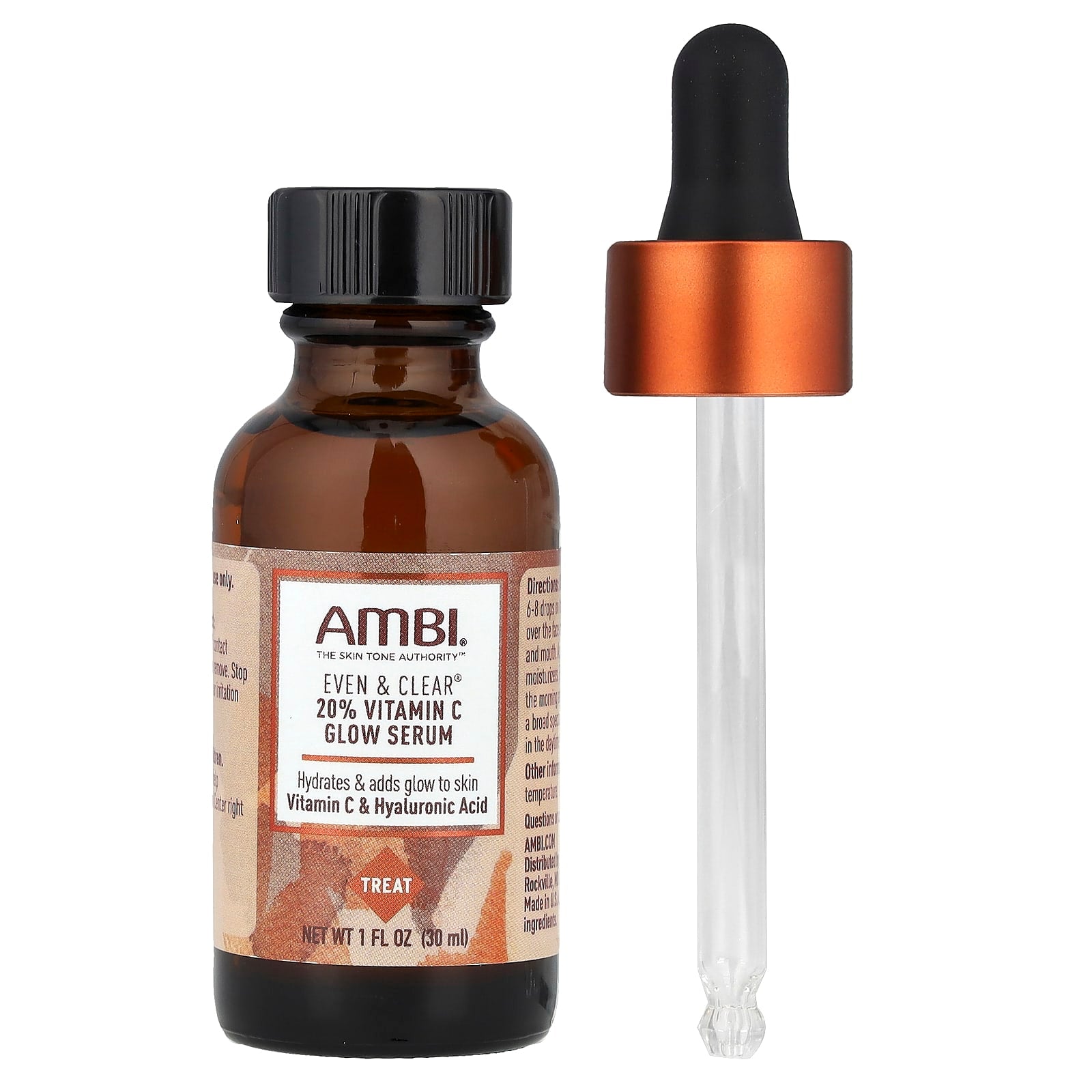 Even & Clear Vitamin C Glow Serum by AMBI - Brighten Your complexion - Image 1