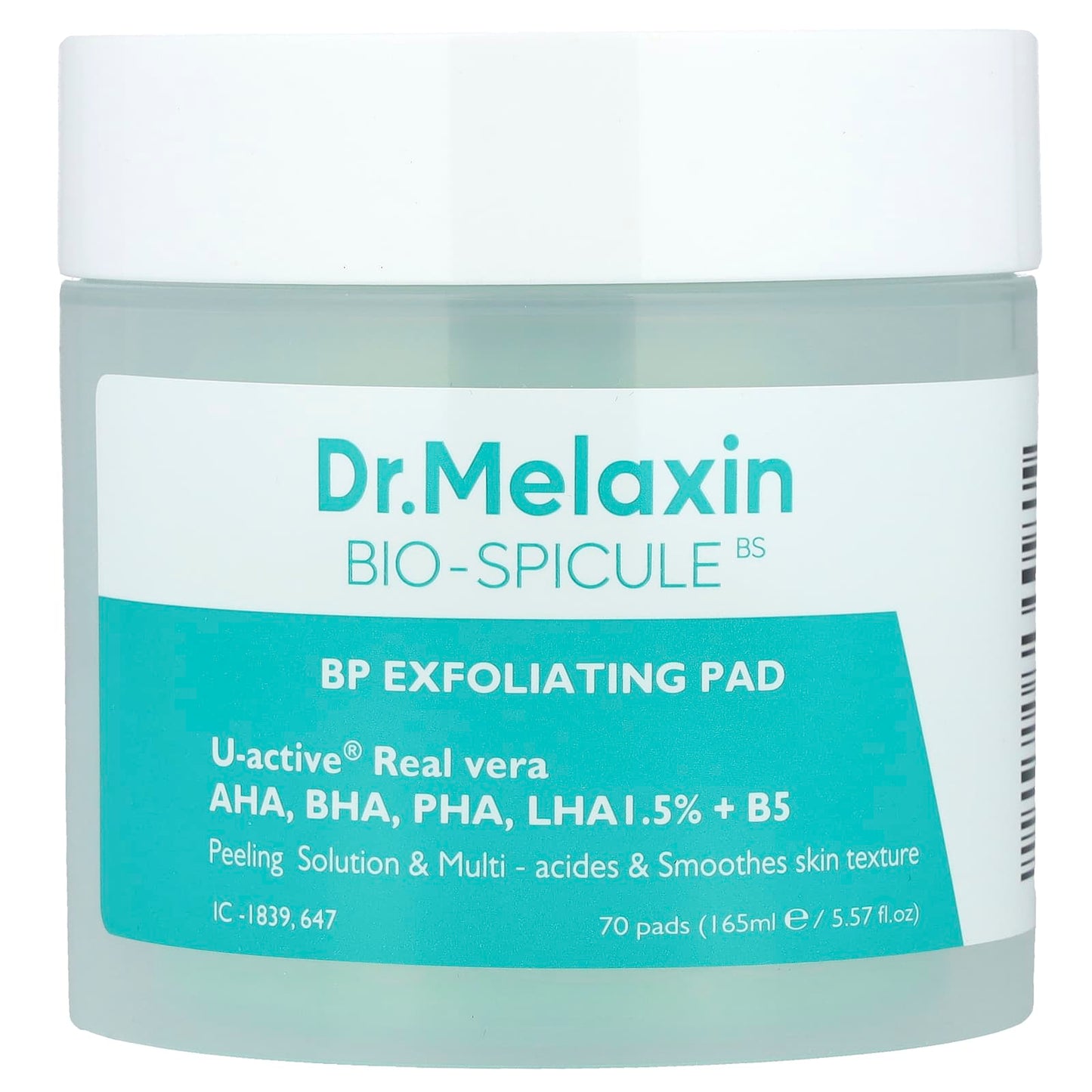 Exfoliating Face Pad by Dr.Melaxin - Bio-Spicule Peel & Smooth Skin - Image 1
