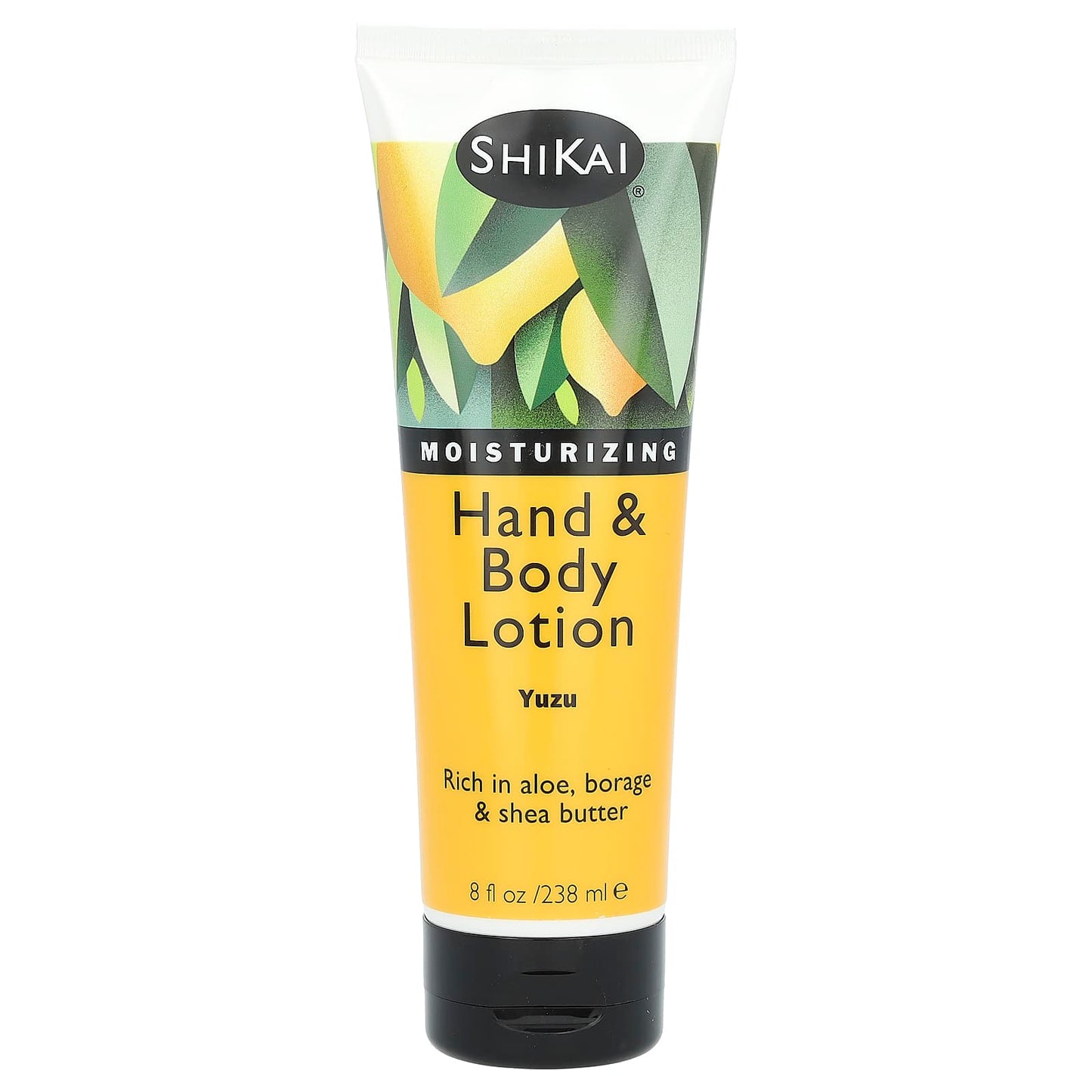 Shikai, Moisturizing Hand & Body Lotion, Yuzu, 8 fl oz (238 ml) - Image 1