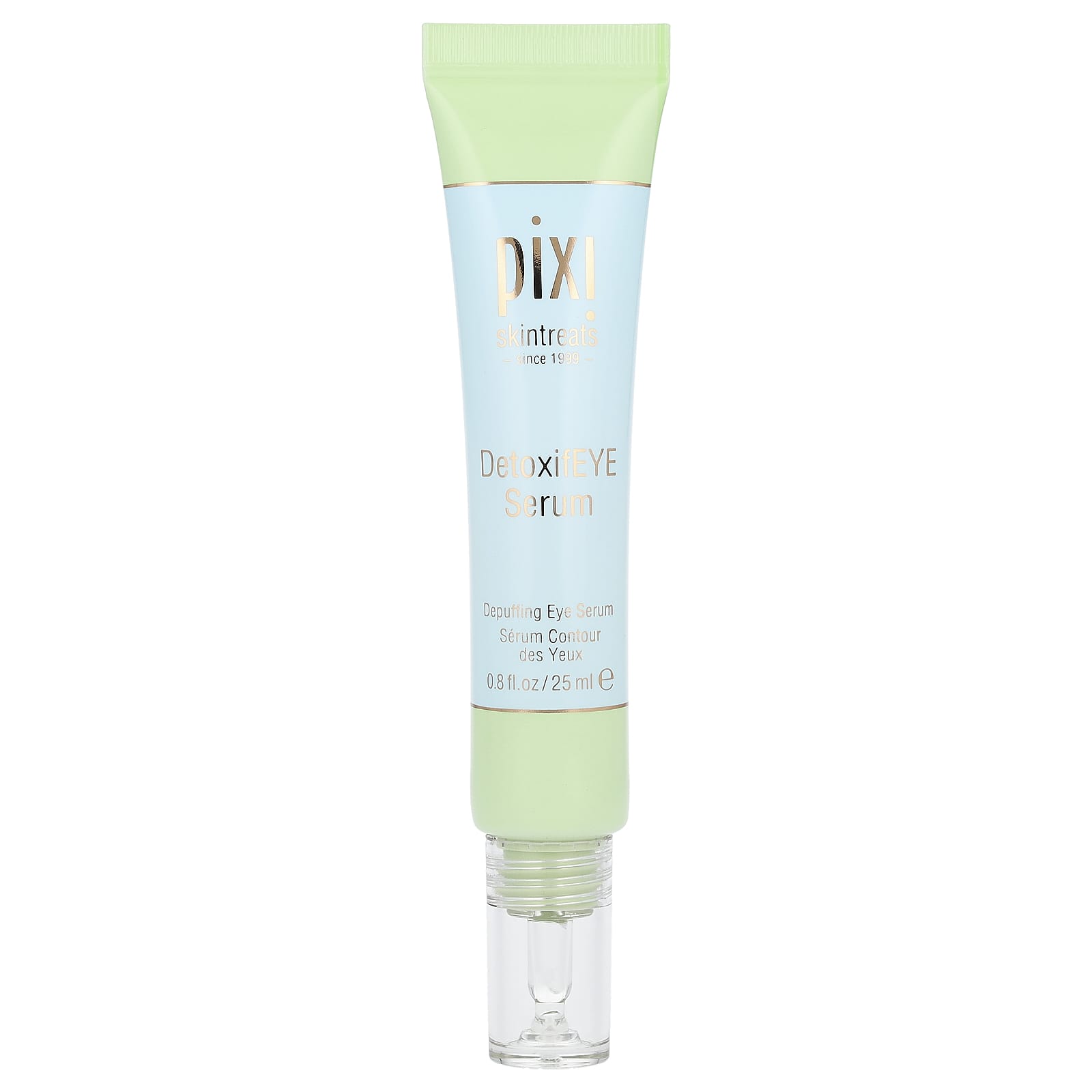 Pixi Beauty, Skintreats, DetoxifEYE, Depuffing Eye Serum, 0.8 fl oz (25 ml) - Image 1