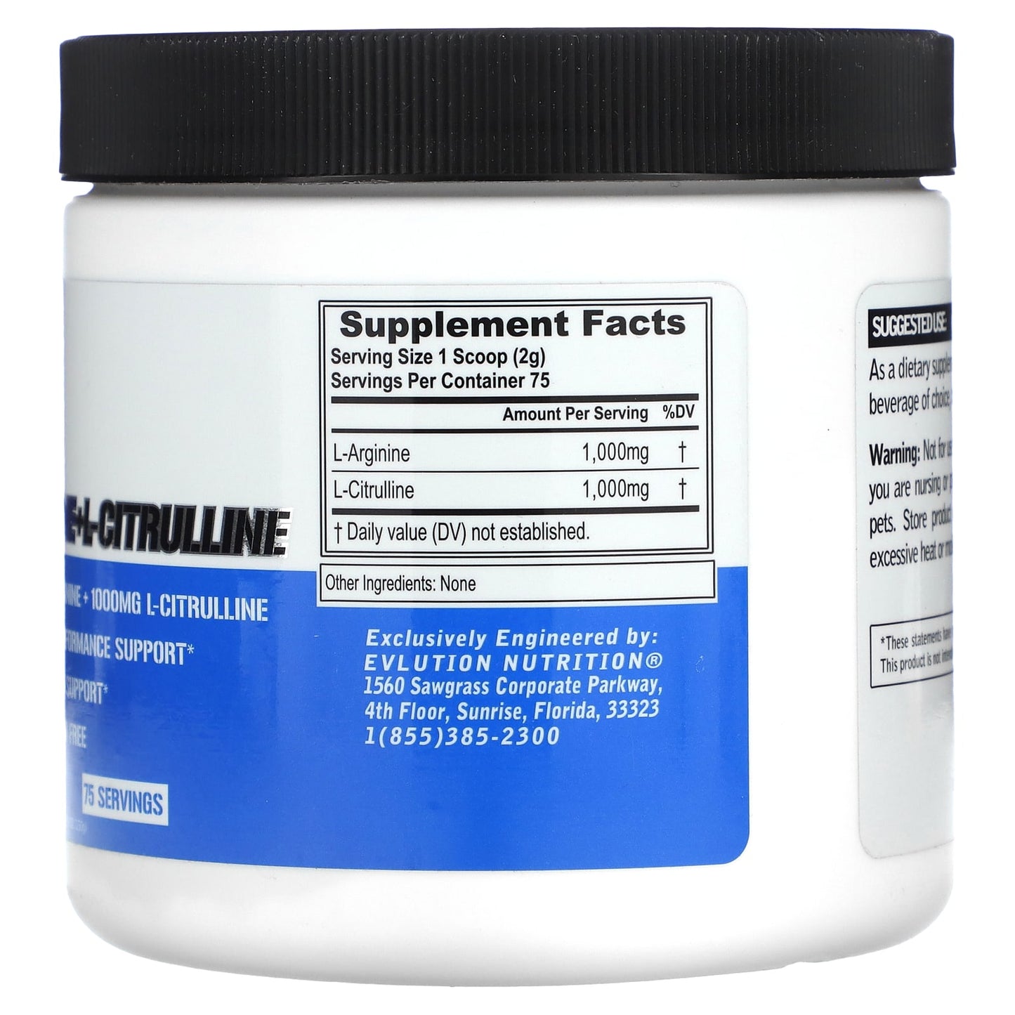 EVLution Nutrition - L-Arginine + L-Citrulline Supplement for Endurance - Image 2