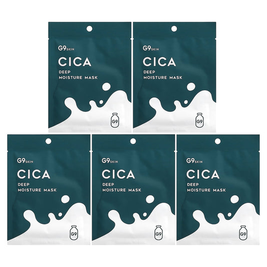 Deep Moisture Cica Beauty Mask with Milk & Vegan Sheets by G9skin - Image 1