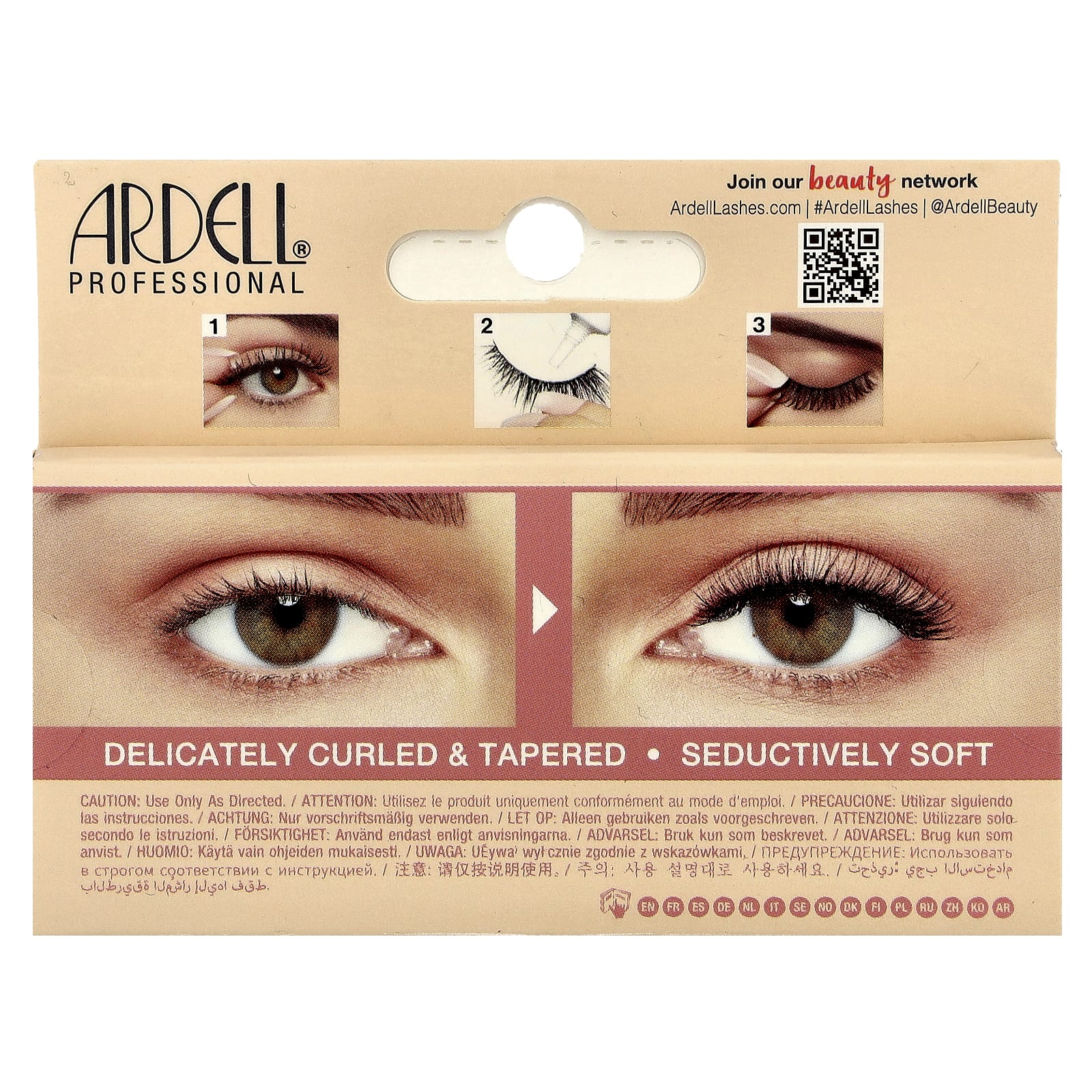 Ardell Naked Lashes, Natural Look, Volume & Length, 1 Pair - Image 2