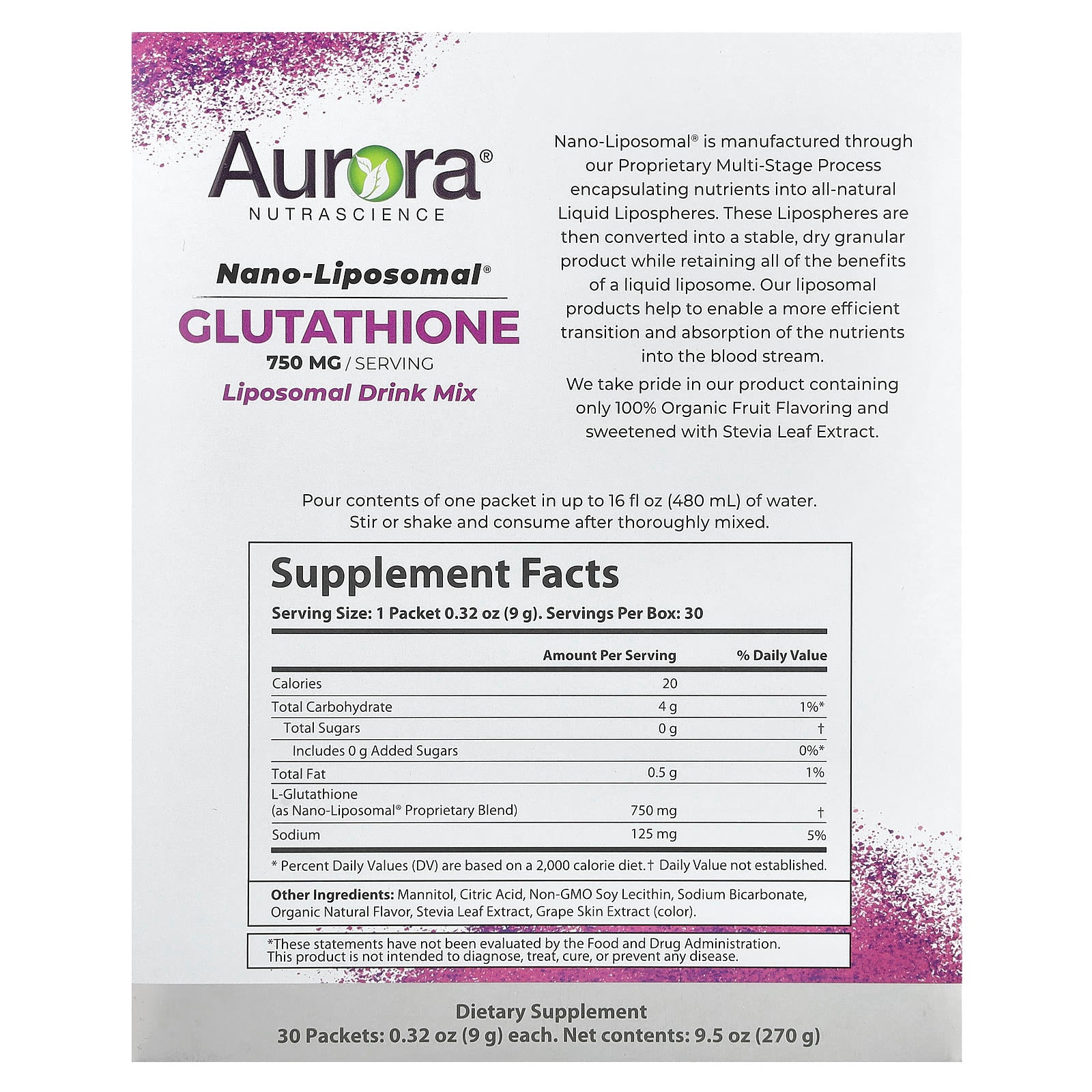 Boost Glutathione Levels with Nano-Liposomal Glutathione by Aurora Nutrascience - Image 2