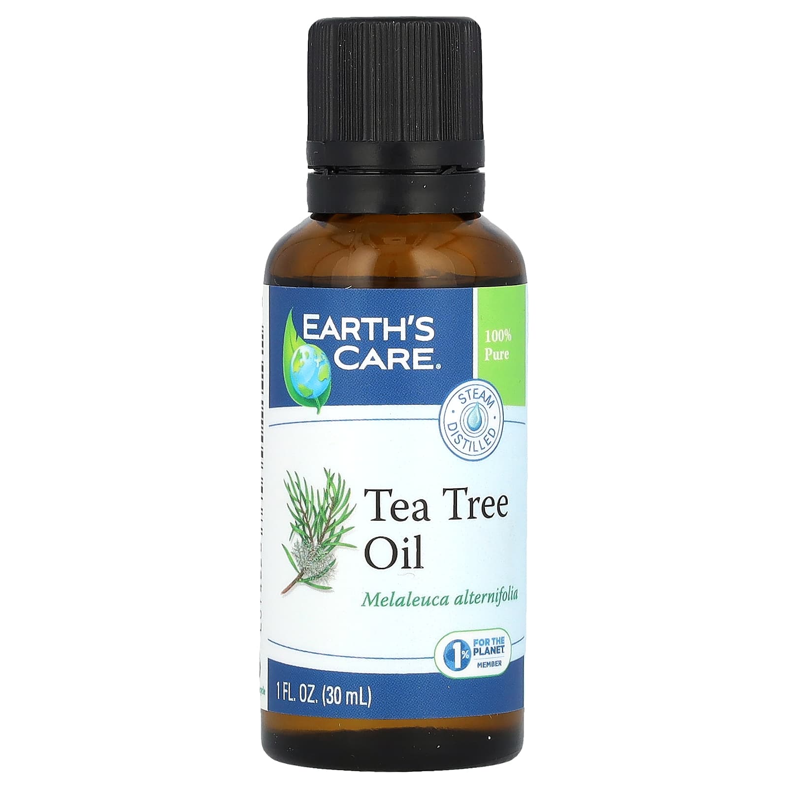 Tea Tree Oil - 100% Pure Steam Distilled Essential Oil by Earth's Care - Image 1