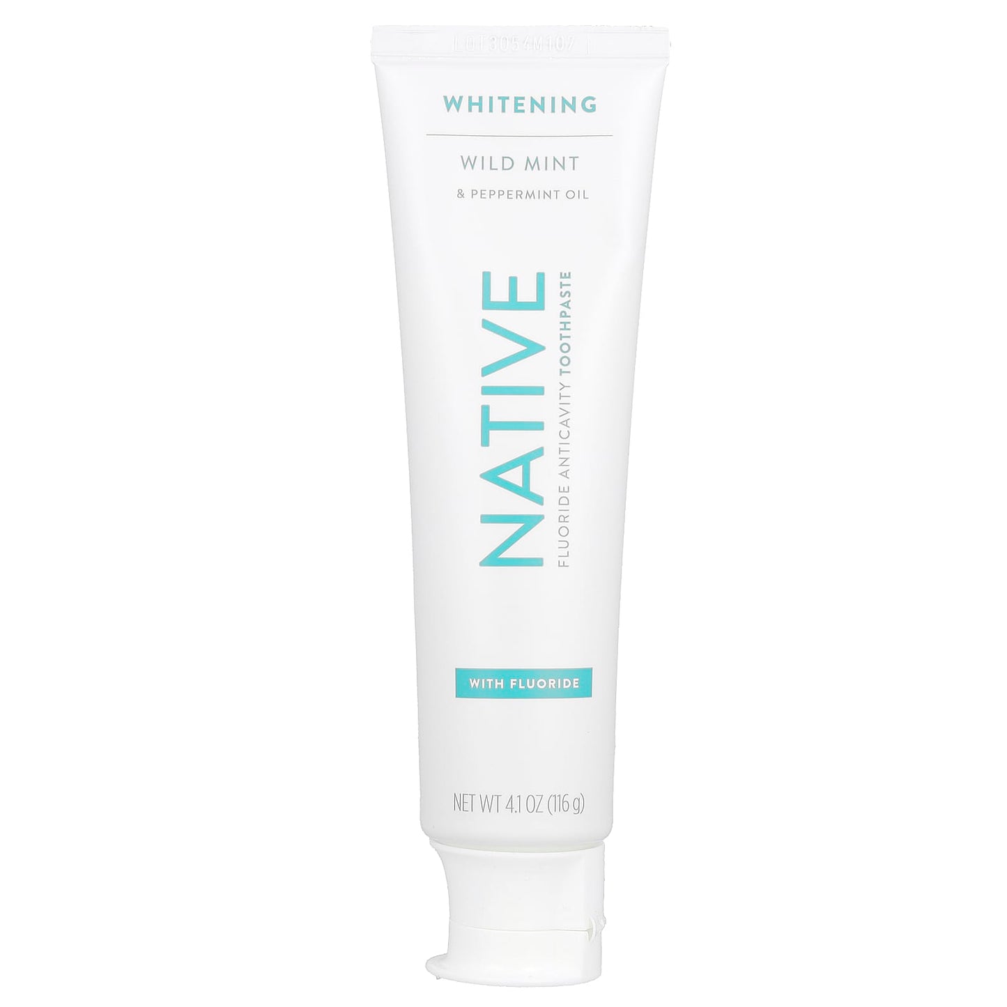 Native, Whitening Toothpaste, With Fluoride, Wild Mint & Peppermint Oil, 4.1 oz (116 g) - Image 1