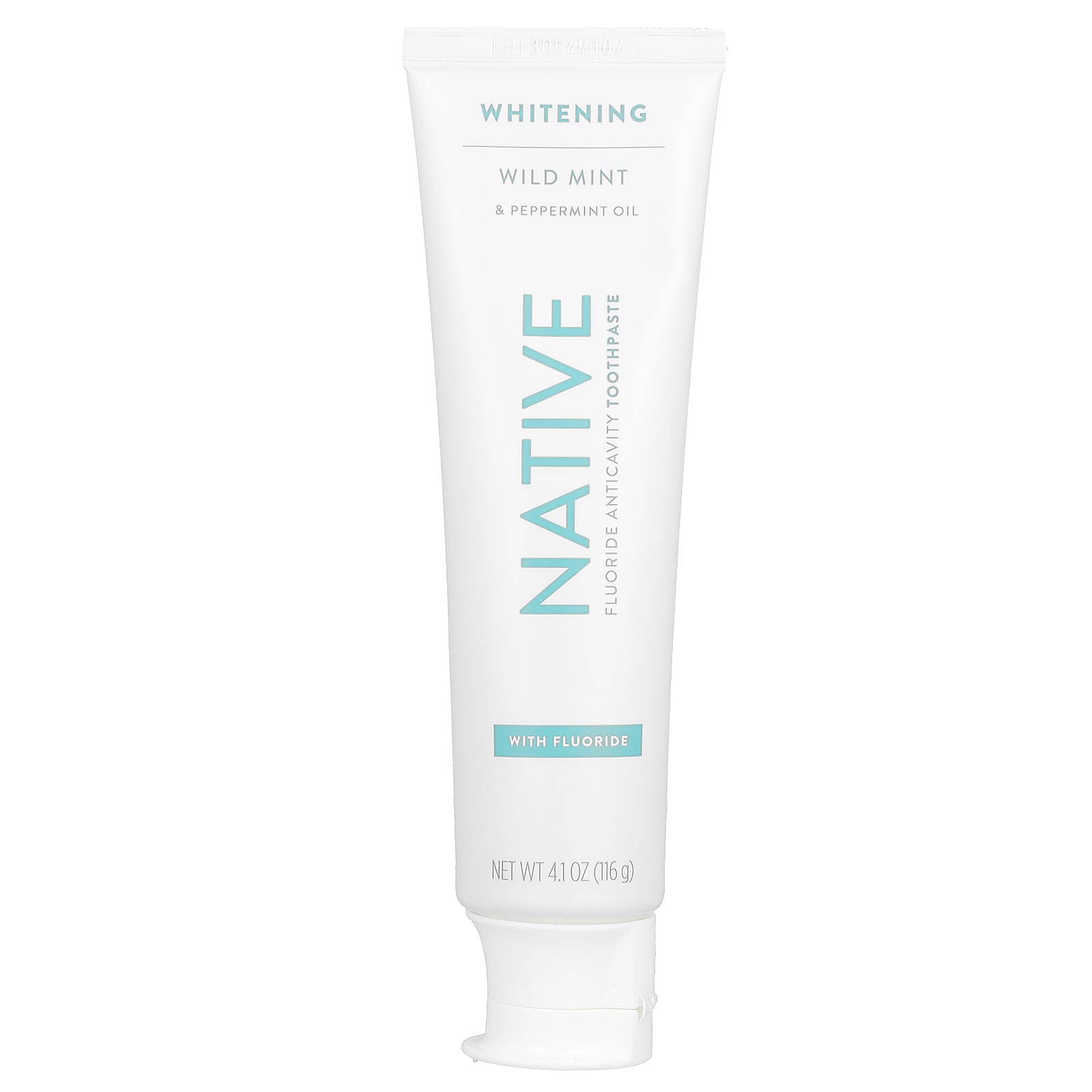 Native, Whitening Toothpaste, With Fluoride, Wild Mint & Peppermint Oil, 4.1 oz (116 g) - Image 1