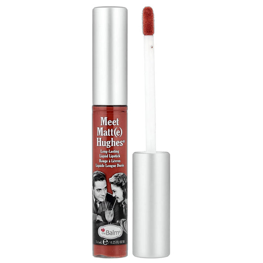 theBalm Cosmetics, Meet Matt(e) Hughes®, Long-Lasting Liquid Lipstick, Trustworthy, 0.25 fl oz (7.4 ml) - Image 1
