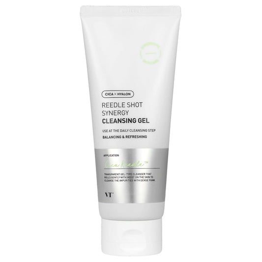 VT Cosmetics, Reedle Shot Synergy, Cleansing Gel, 5.07 fl oz (150 ml) - Image 1