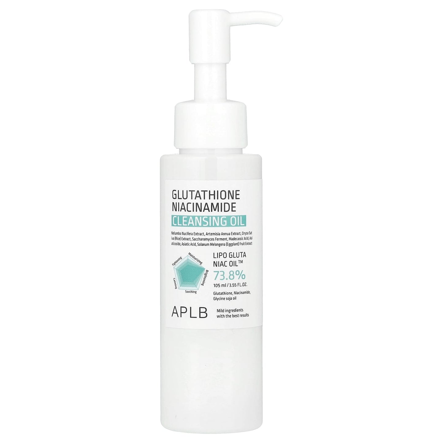 <strong>APLB Glutathione Niacinamide Cleansing Oil</strong> for Sensitive Skin (3.55 fl oz) - Image 1