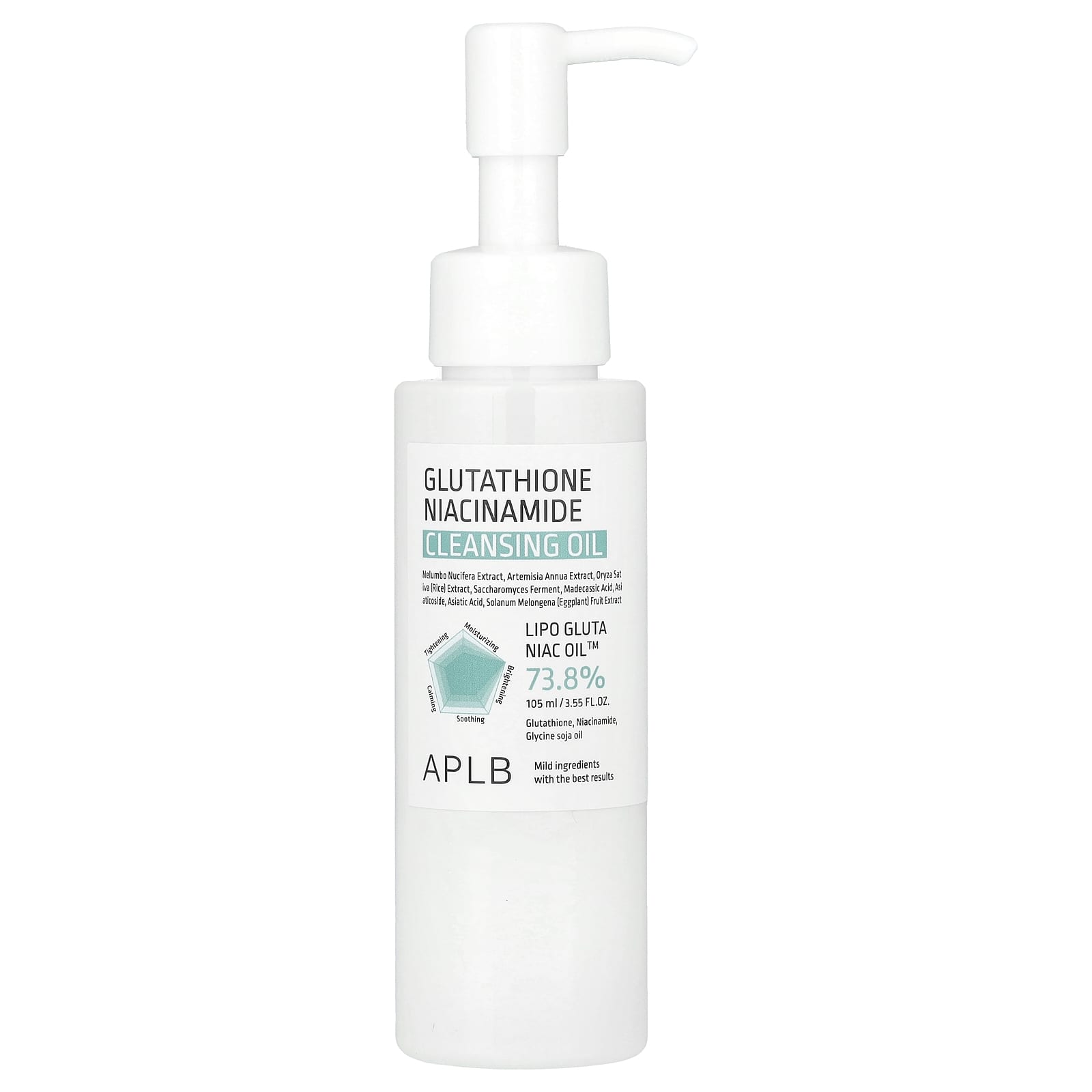 <strong>APLB Glutathione Niacinamide Cleansing Oil</strong> for Sensitive Skin (3.55 fl oz) - Image 1