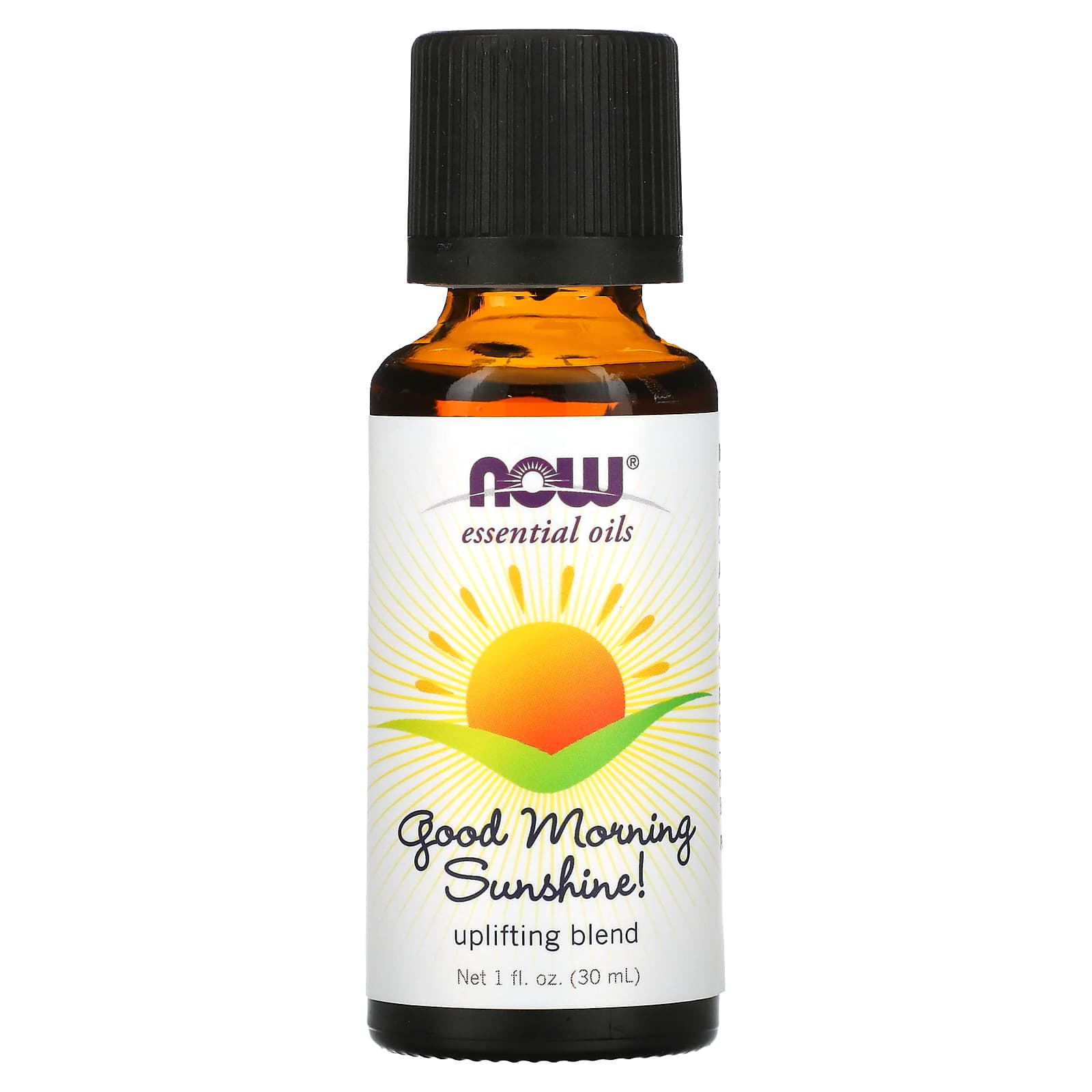NOW Foods, Essential Oils, Good Morning Sunshine!, 1 fl oz (30 ml) - Image 1