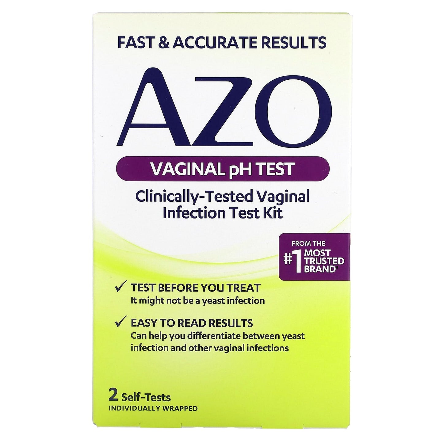 AZO Vaginal pH Test Kit - Accurate Results in 30 Seconds | Azo - Image 1