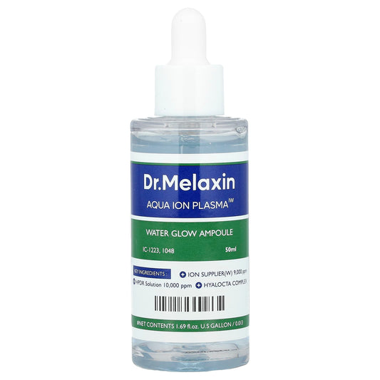 Dr.Melaxin Aqua Ion Plasma Water Glow Ampoule, 50ml, Hydrating Facial Serum - Image 1
