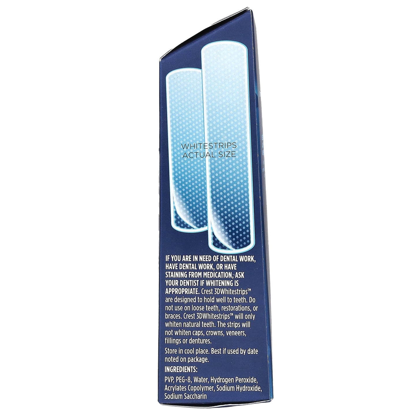 Crest 3D Whitestrips Dental Whitening Kit, 40 Strips, Professional Results - Image 2