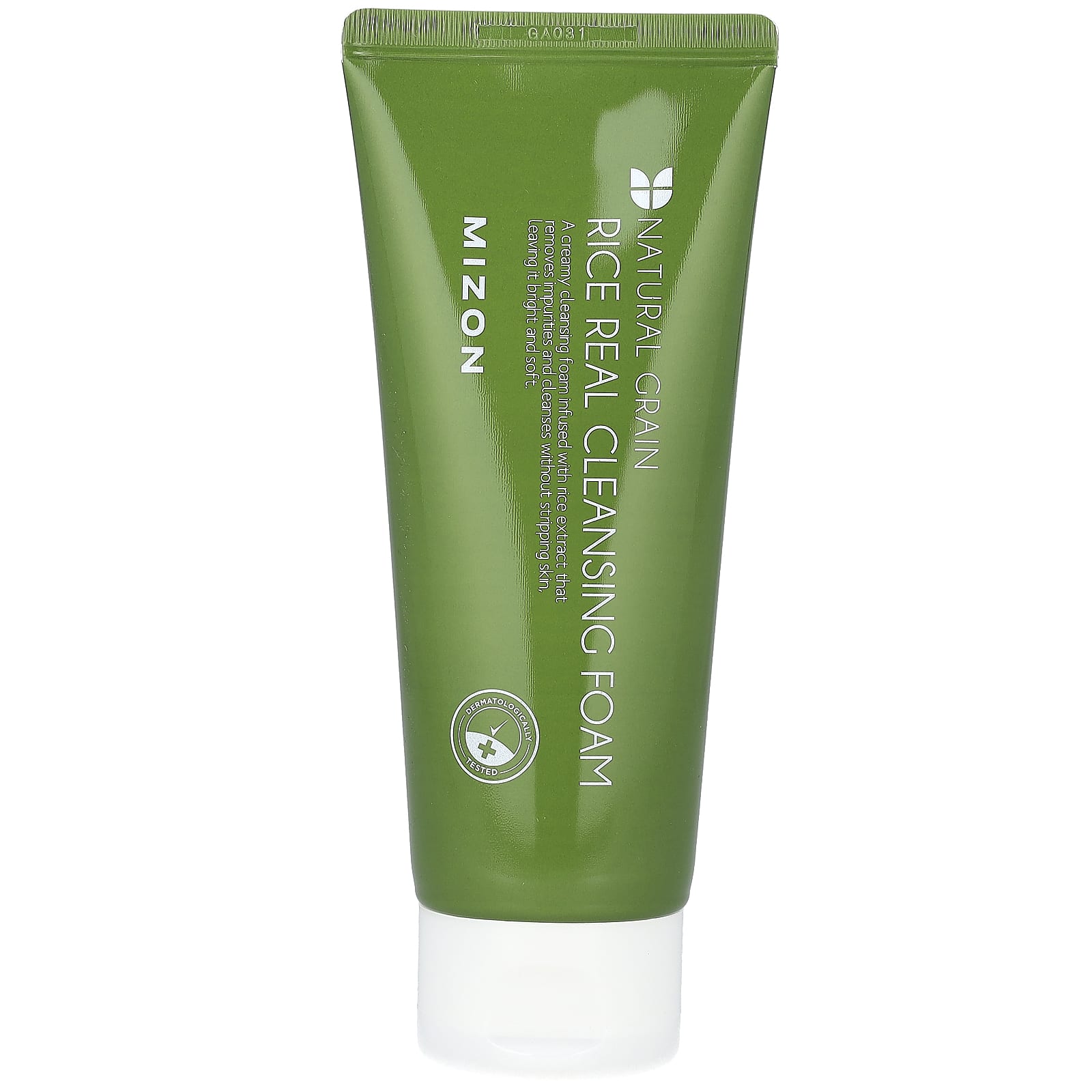 Mizon, Natural Grain, Rice Real Cleansing Foam , 5.07 fl oz (150 ml) - Image 1