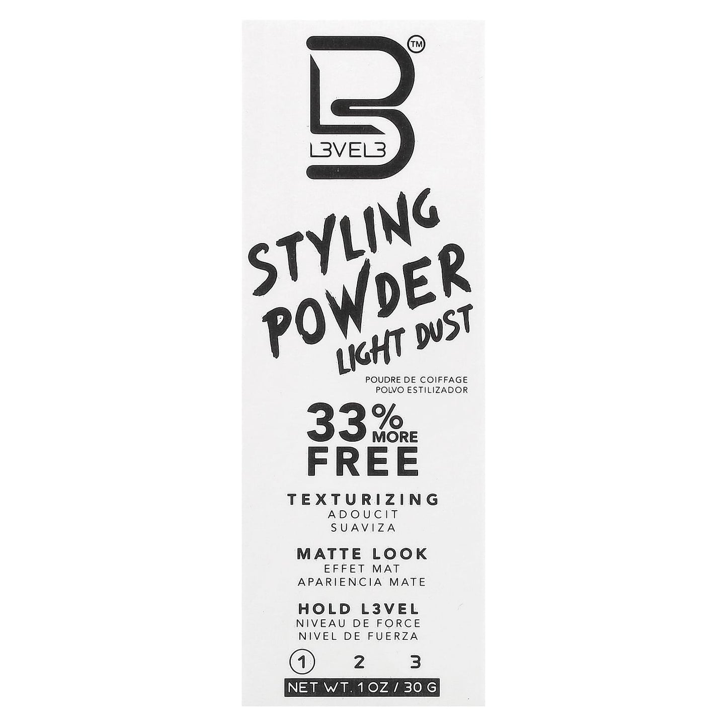 Level 3, Styling Powder, Light Dust, 1 oz (30 g) - Image 2
