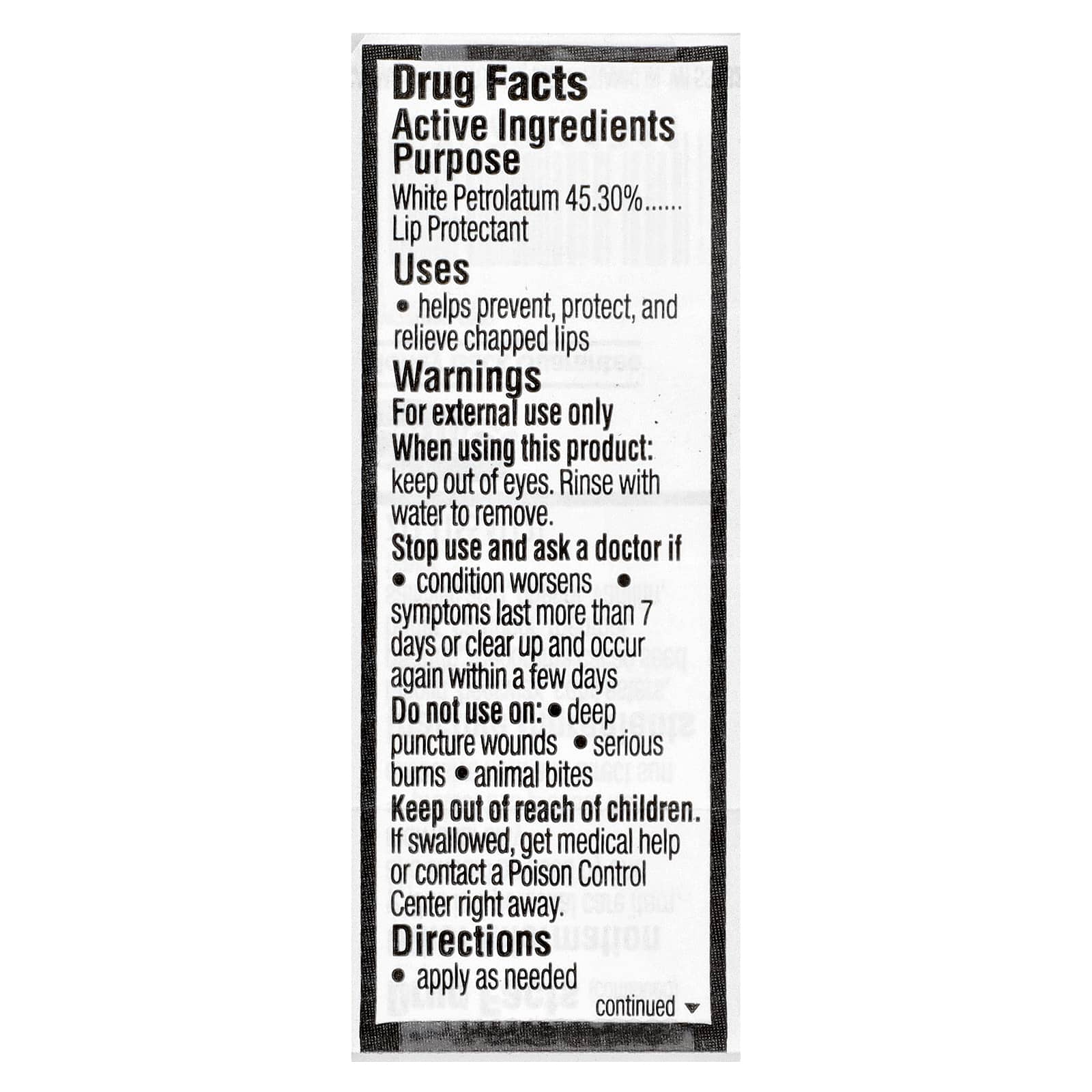 Relieve Chapped Lips with Carmex Classic Medicated Lip Balm, 0.25 oz (7.5 g) - Image 2