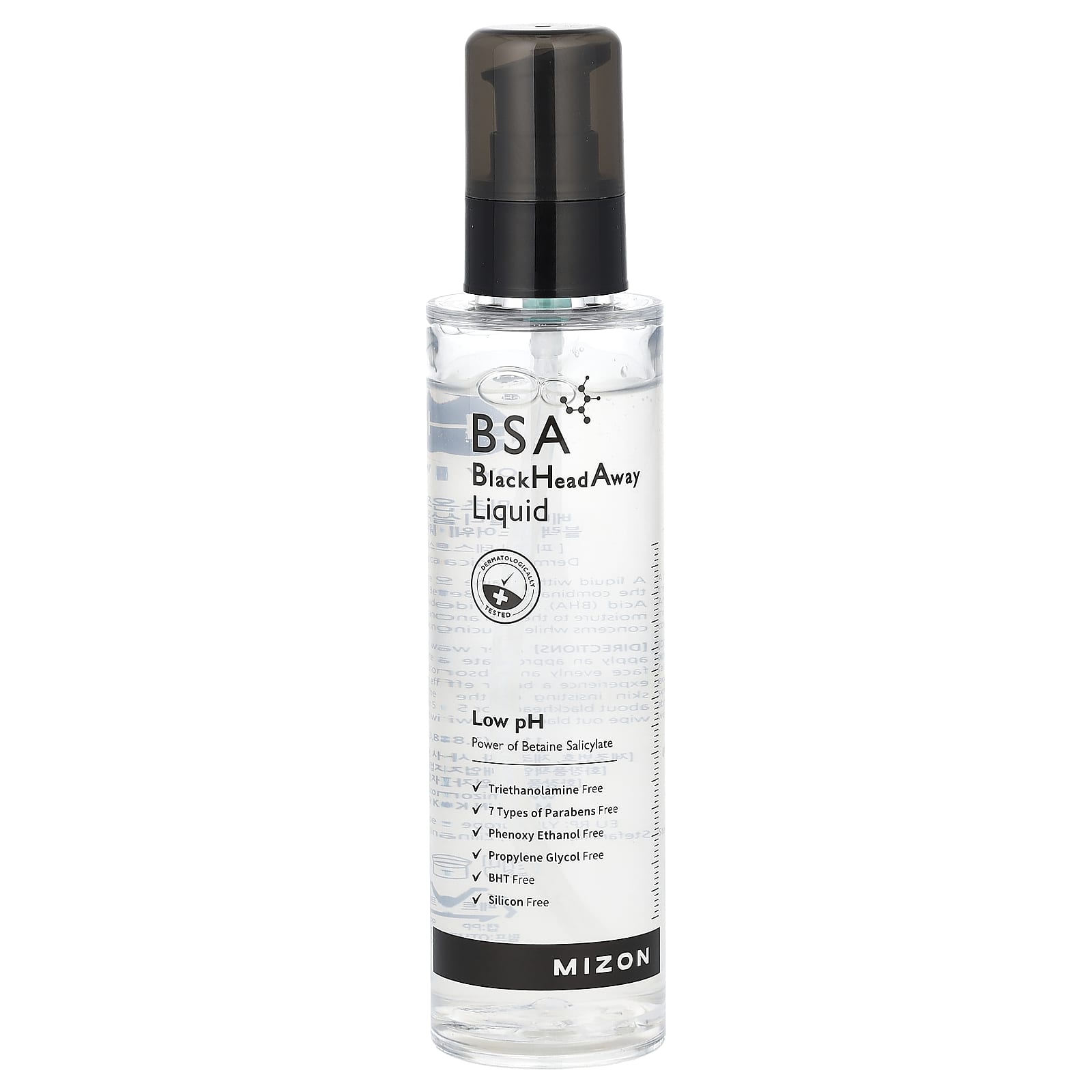 Mizon, Skin Renewal Program, BSA Black Head Away Liquid , 3.38 oz (110 g) - Image 1