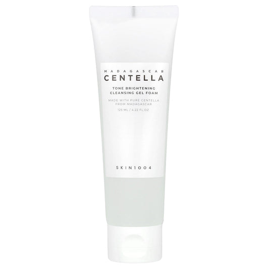 SKIN1004, Madagascar Centella, Tone Brightening Cleansing Gel Foam, 4.22 fl oz (125 ml) - Image 1