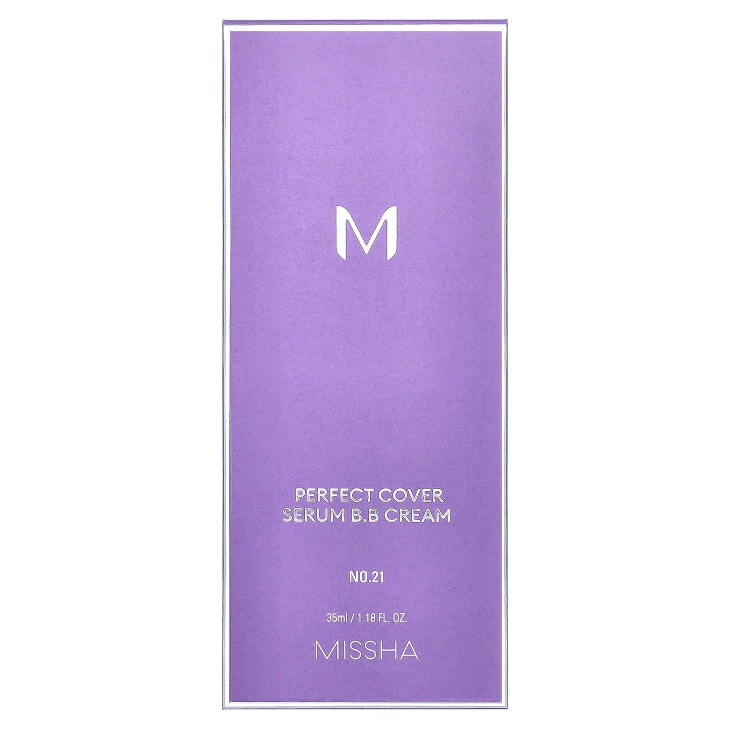 Missha, Perfect Cover Serum B.B Cream, No 21 Light Beige, 1.18 fl oz (35 ml) - Image 2