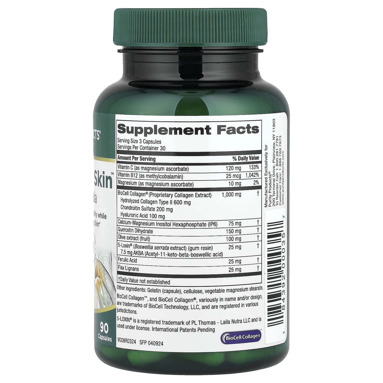 Purity Products, H.A. Joint & Skin™, Super Formula, 90 Capsules - Image 2