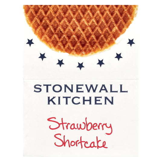 Stonewall Kitchen, Waffle Cookie, Strawberry Shortcake, 8 Dutch Waffle Cookies, 1.1 oz (32 g) Each - Image 1