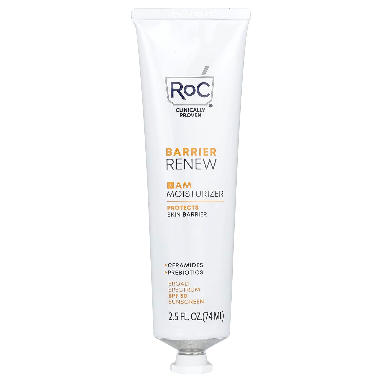 RoC, Barrier Renew, AM Moisturizer, SPF 30, Fragrance-Free, 2.5 fl oz (74 ml) - Image 1