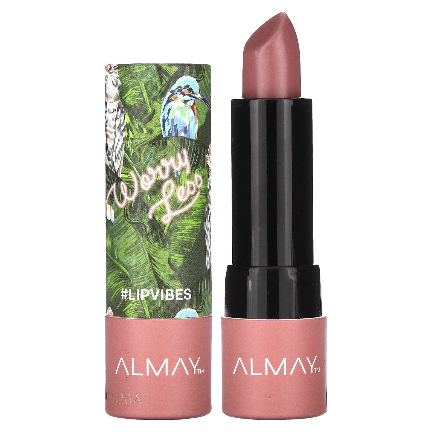 Almay Lip Vibes Lipstick - Vivid Color, Smooth Finish - Image 1