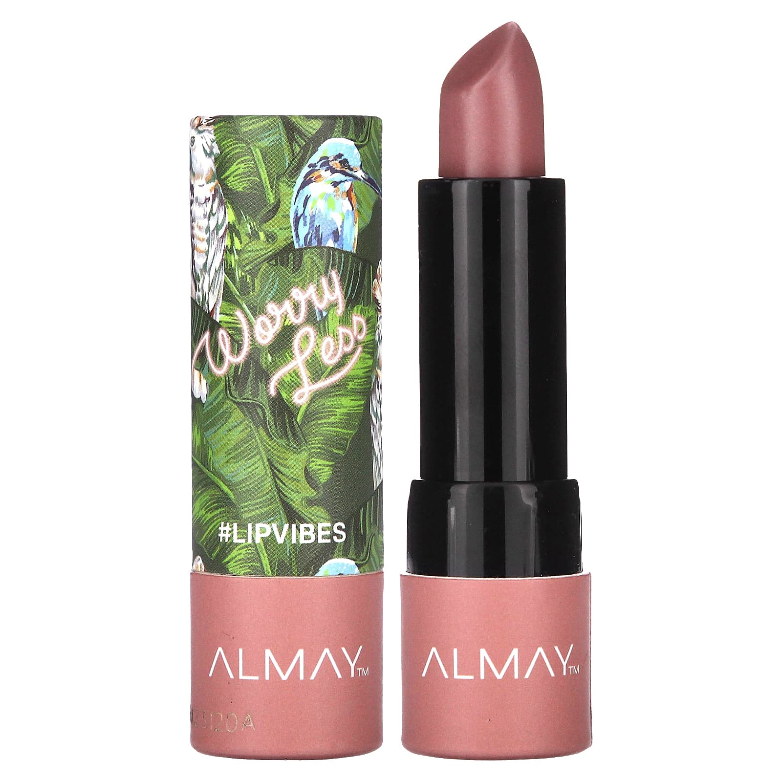 Almay Lip Vibes Lipstick - Vivid Color, Smooth Finish - Image 1
