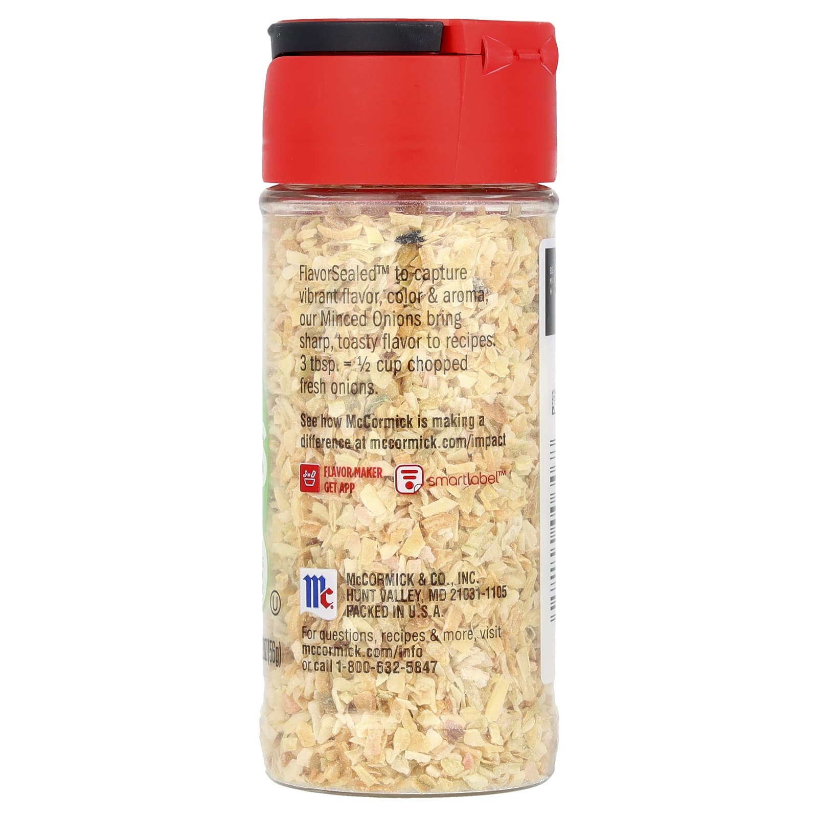 McCormick, Minced Onions, 2 oz (56 g) - Image 2