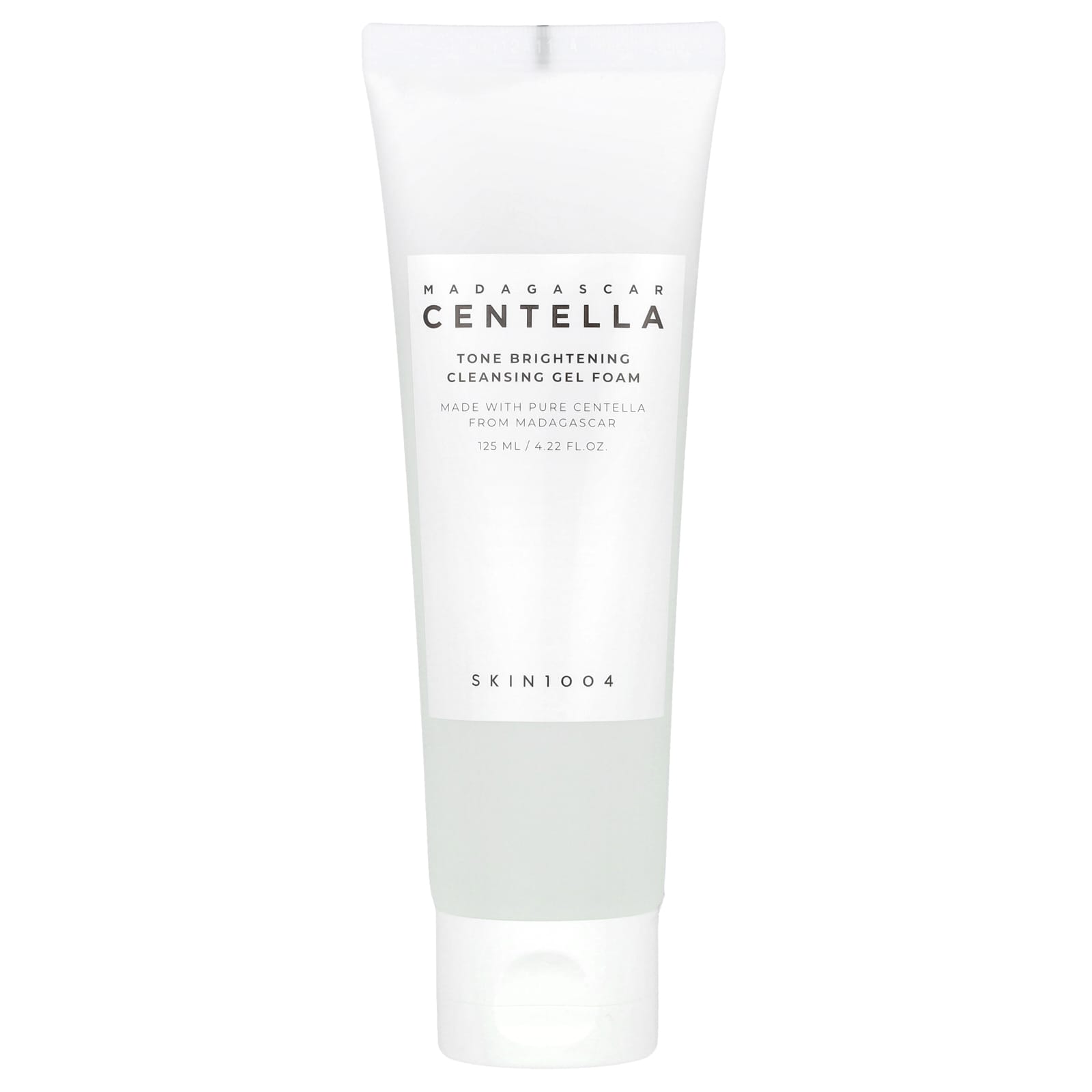 SKIN1004, Madagascar Centella, Tone Brightening Cleansing Gel Foam, 4.22 fl oz (125 ml) - Image 1