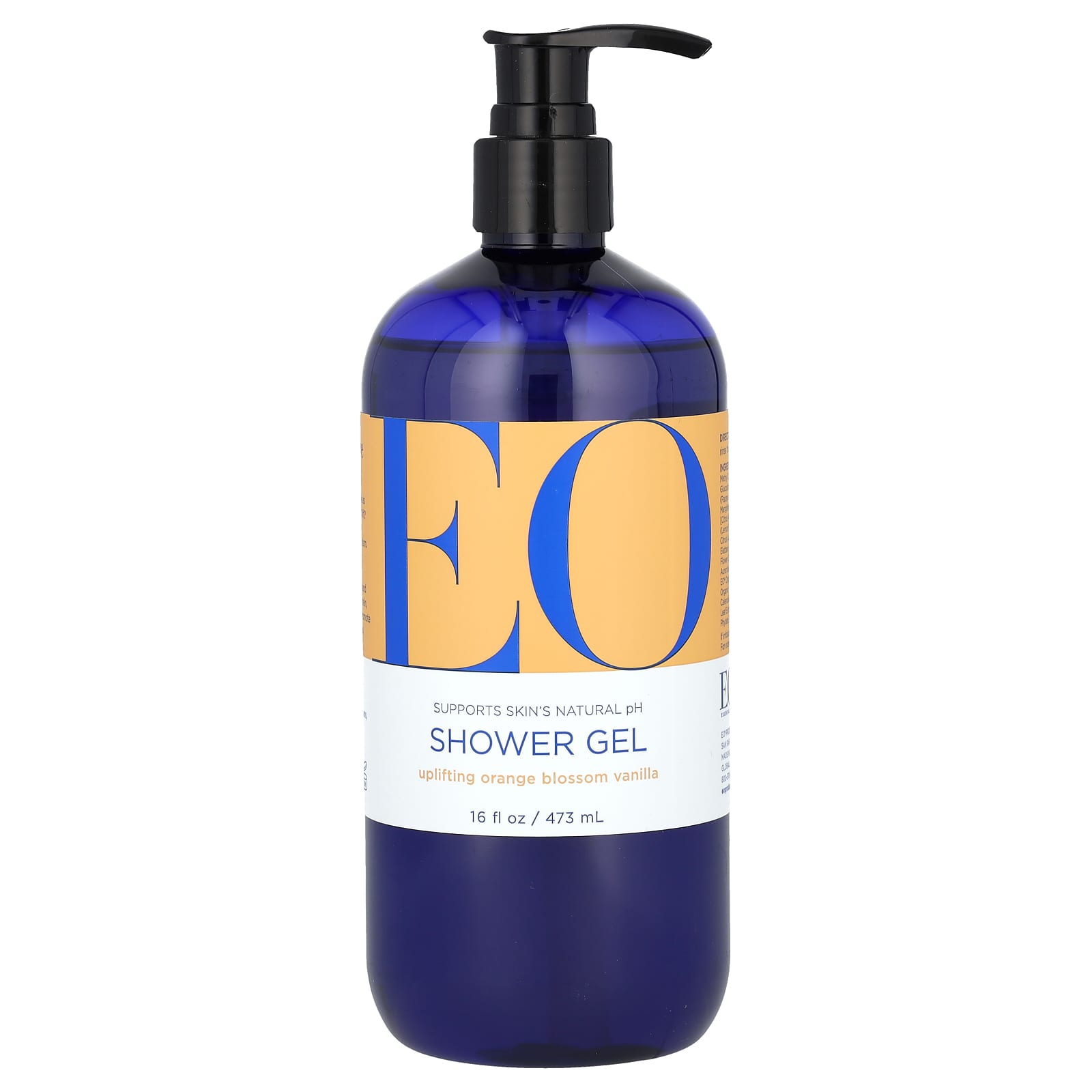 UpLift Shower Gel by EO Products - Orange Blossom Vanilla, 473ml - Image 1