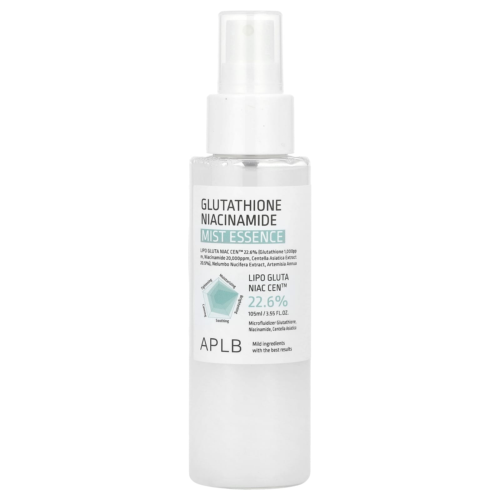 APLB Glutathione Niacinamide Mist Essence - Hydrate & Brighten Skin - Image 1