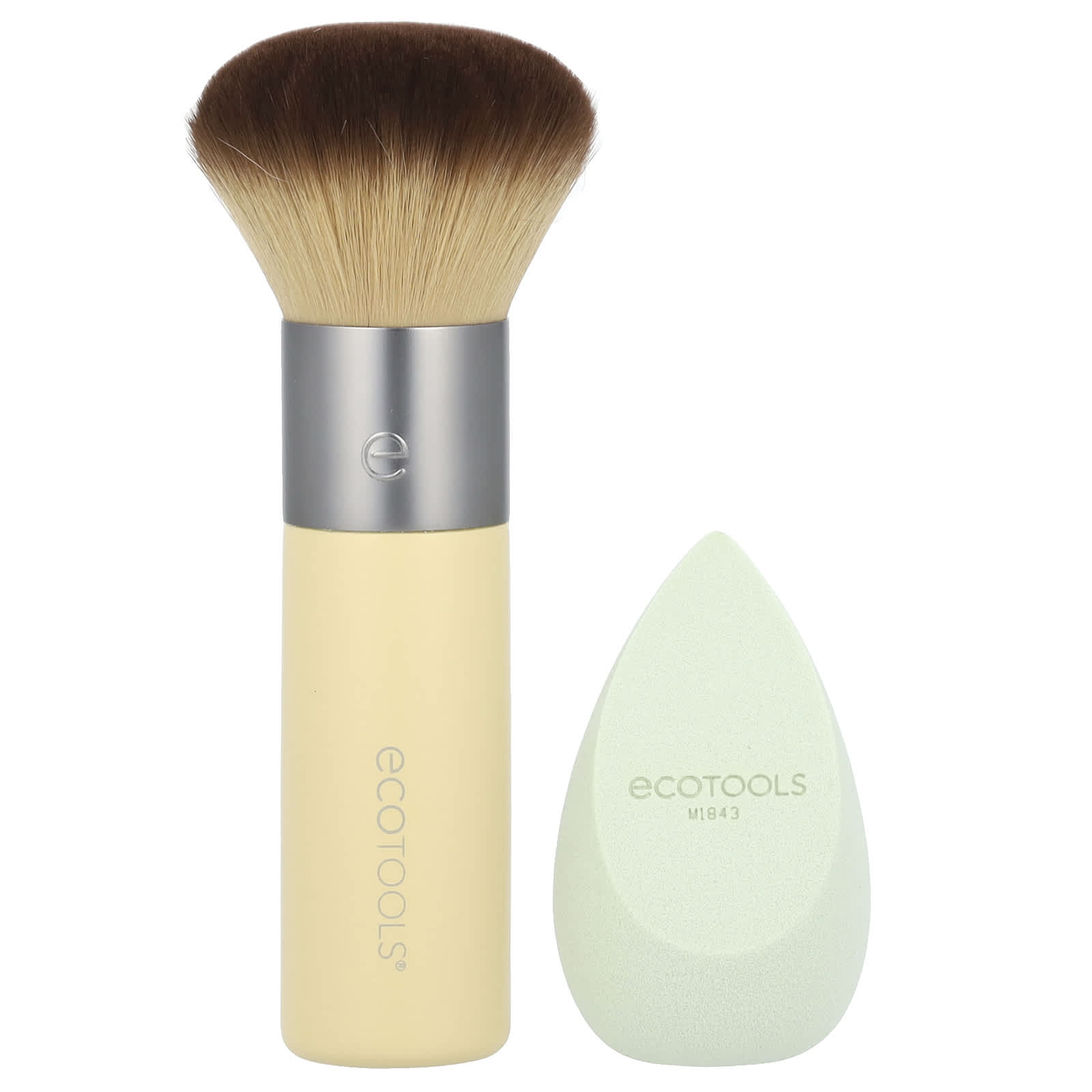 EcoTools Sustainable Beauty Brush & Blending Duo Set - Image 1