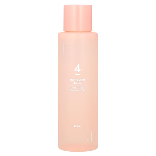 Numbuzin, No.4 Hydrating Glow Mineral Toner, 6.76 fl oz (200 ml) - Image 1