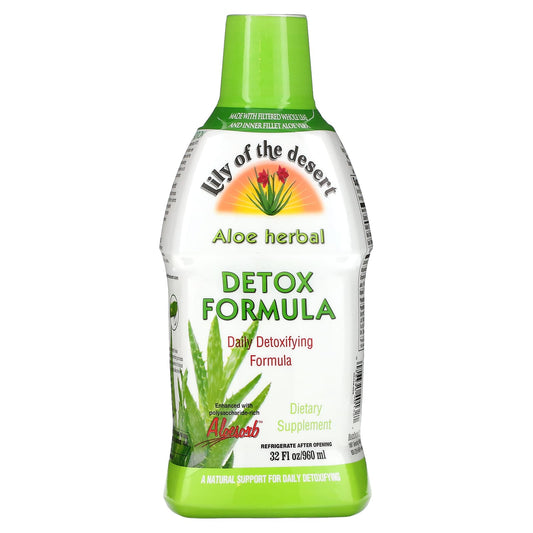 Lily of the Desert, Aloe Herbal, Detox Formula, 32 fl oz (960 ml) - Image 1